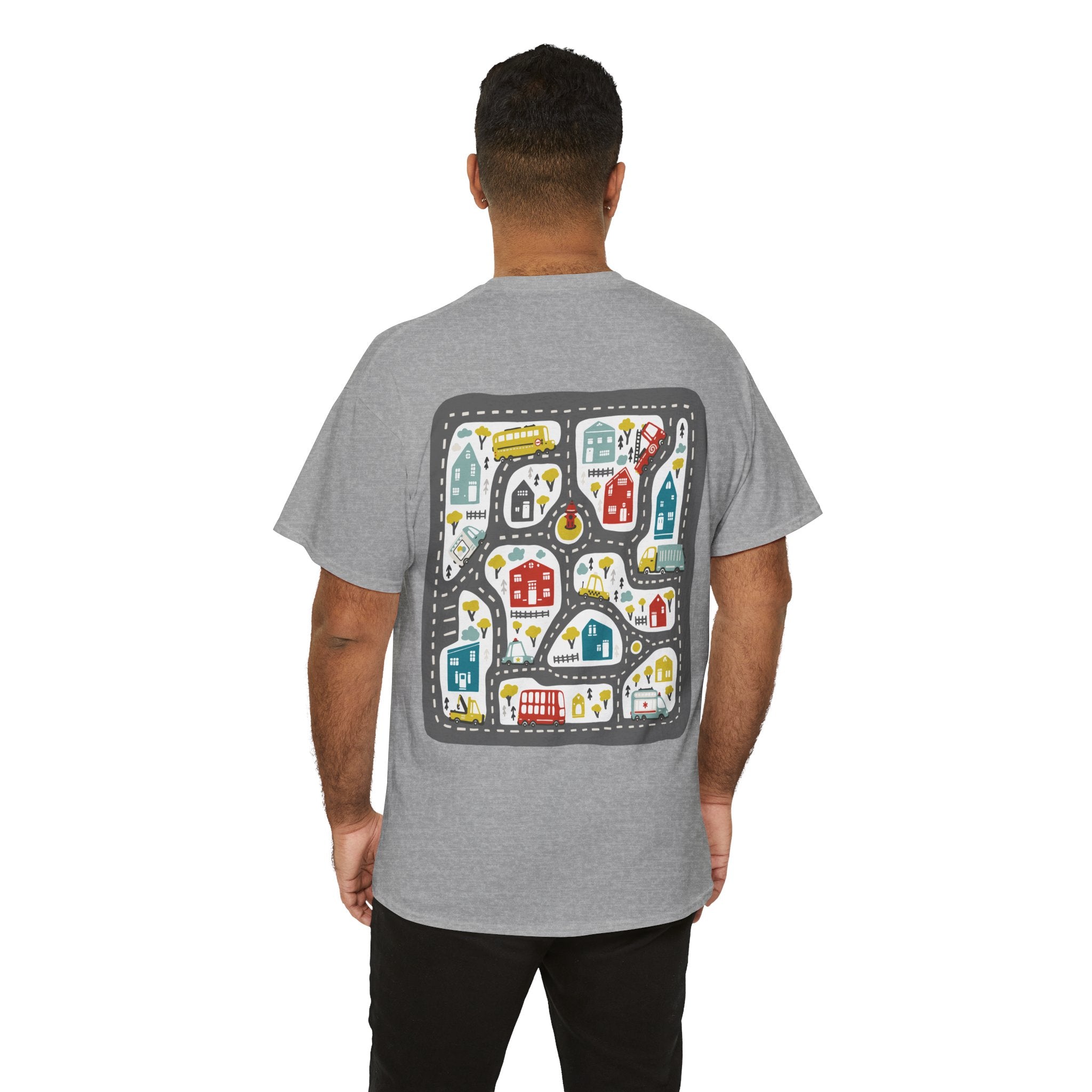 Play Cars on Dad's Back T-Shirt | Funny Dad Car Tee