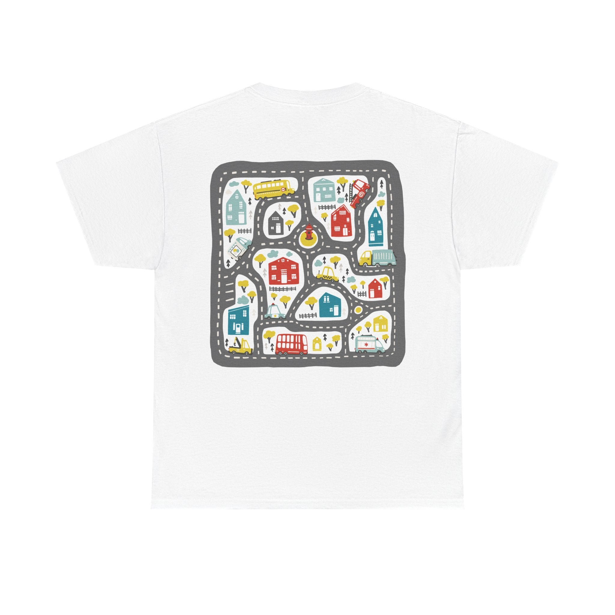 Play Cars on Dad's Back T-Shirt | Funny Dad Car Tee