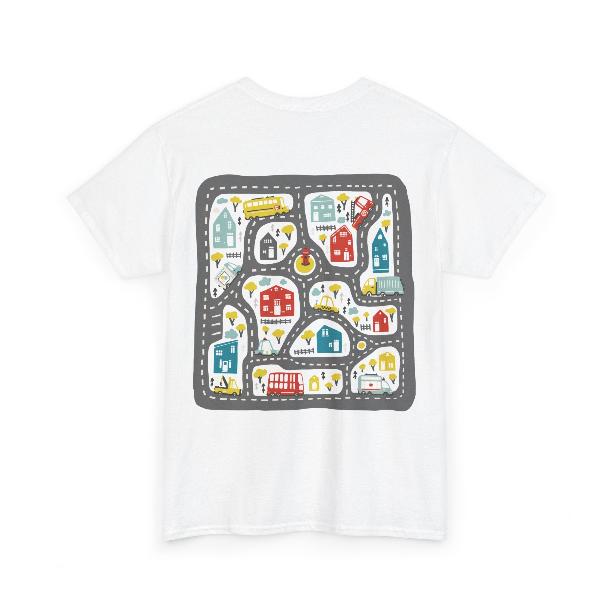 Play Cars on Dad's Back T-Shirt | Funny Dad Car Tee