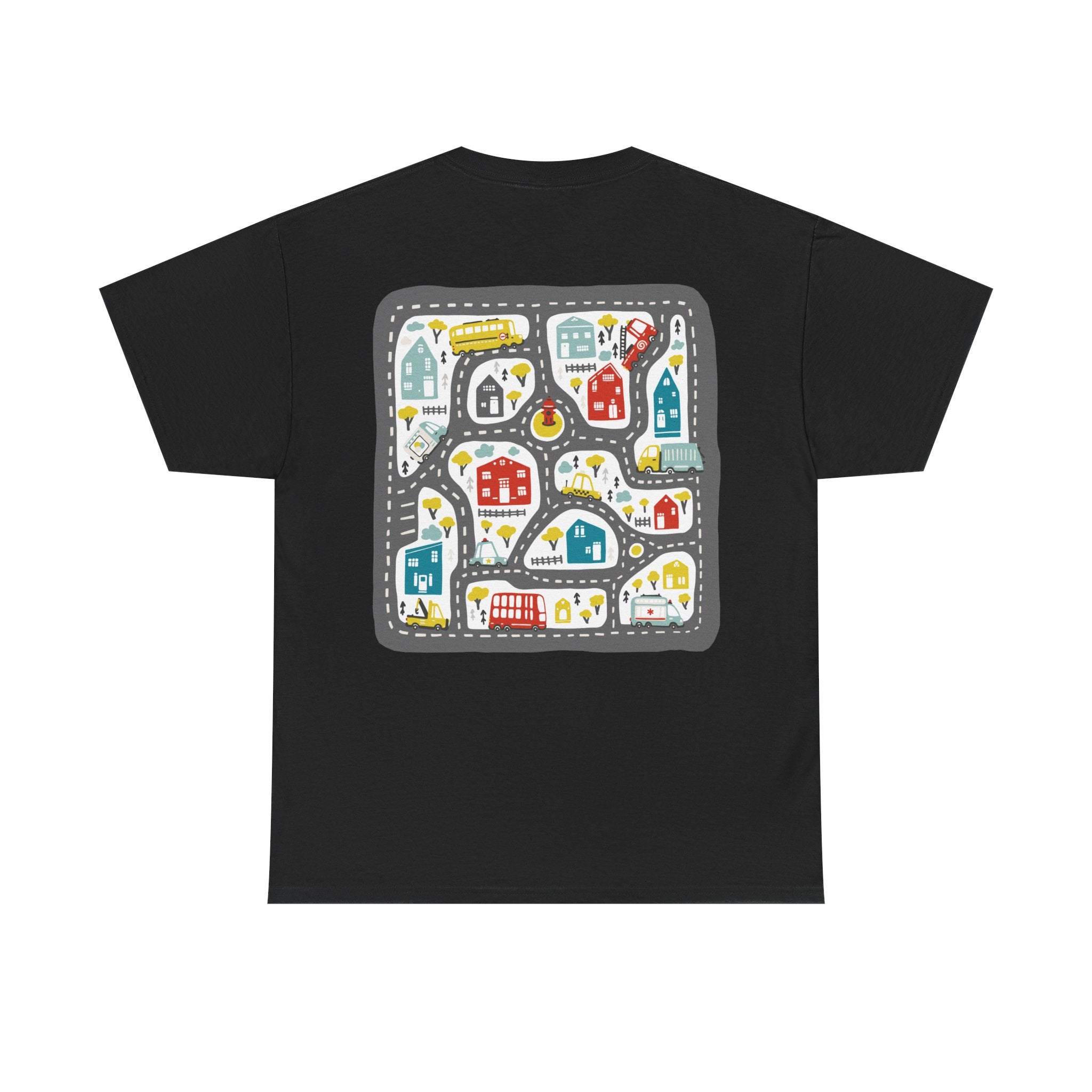 Play Cars on Dad's Back T-Shirt | Funny Dad Car Tee