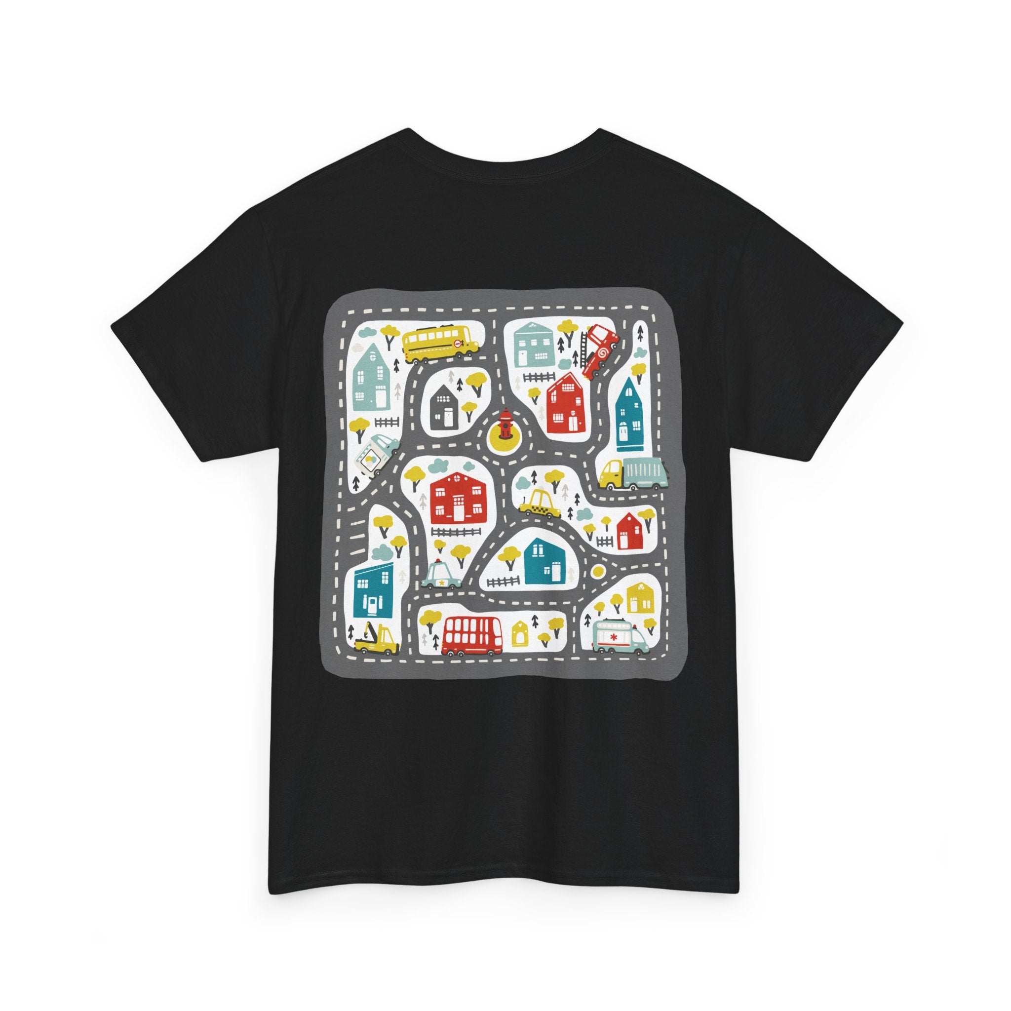 Play Cars on Dad's Back T-Shirt | Funny Dad Car Tee