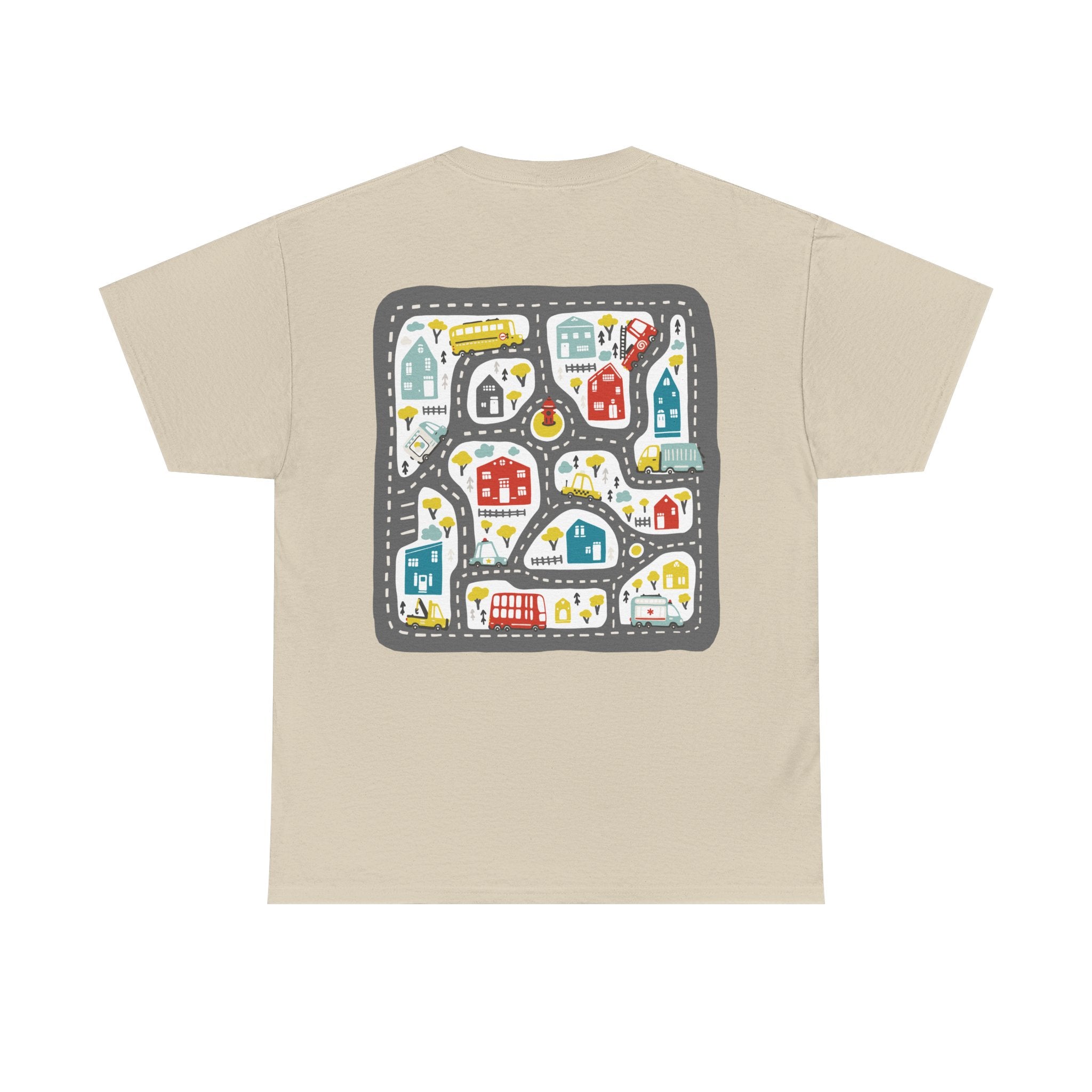 Play Cars on Dad's Back T-Shirt | Funny Dad Car Tee
