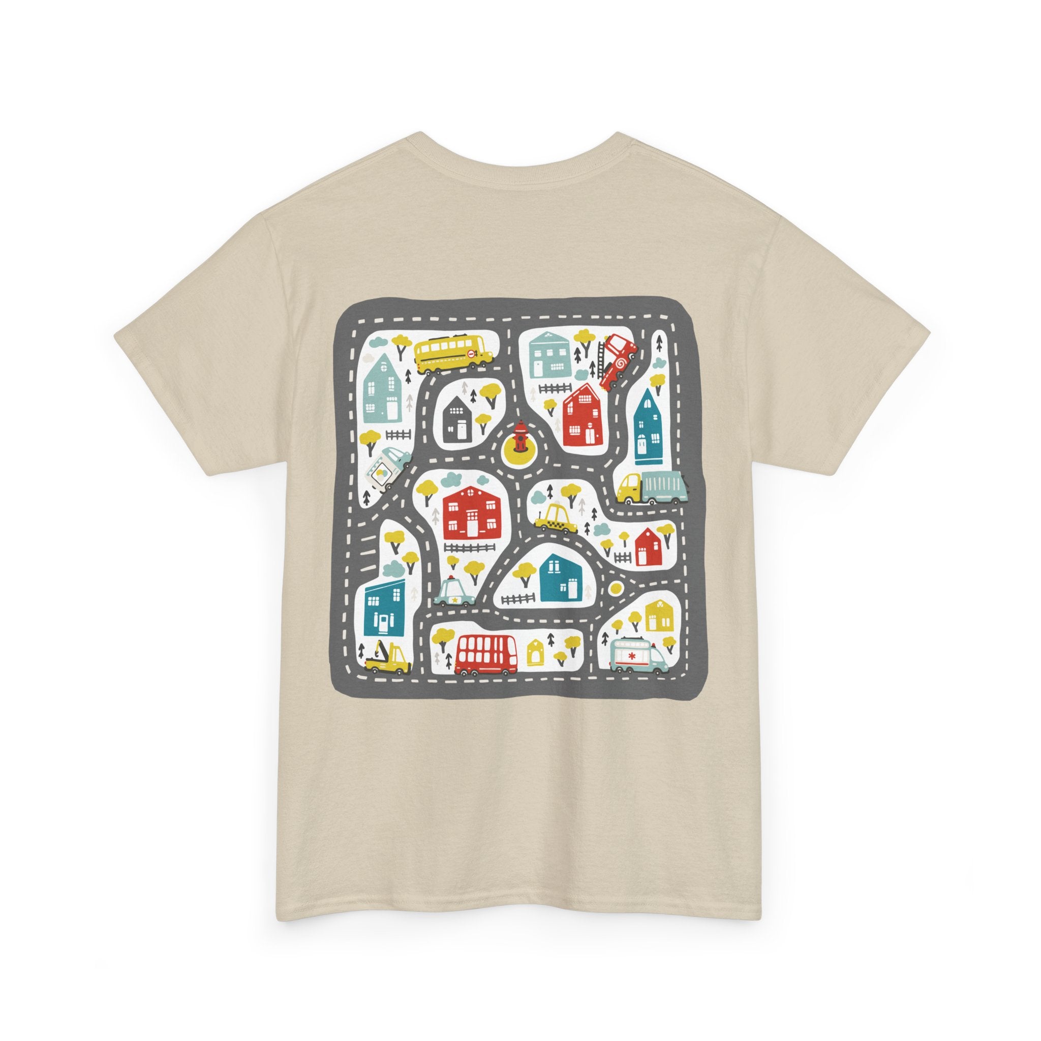 Play Cars on Dad's Back T-Shirt | Funny Dad Car Tee