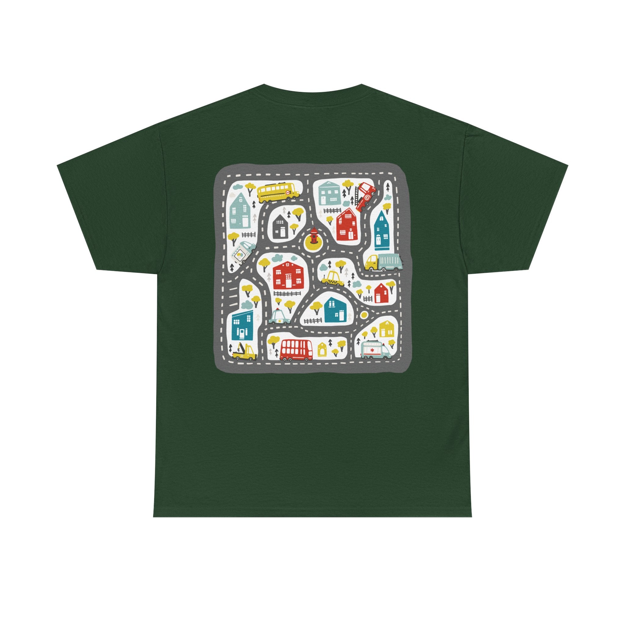 Play Cars on Dad's Back T-Shirt | Funny Dad Car Tee