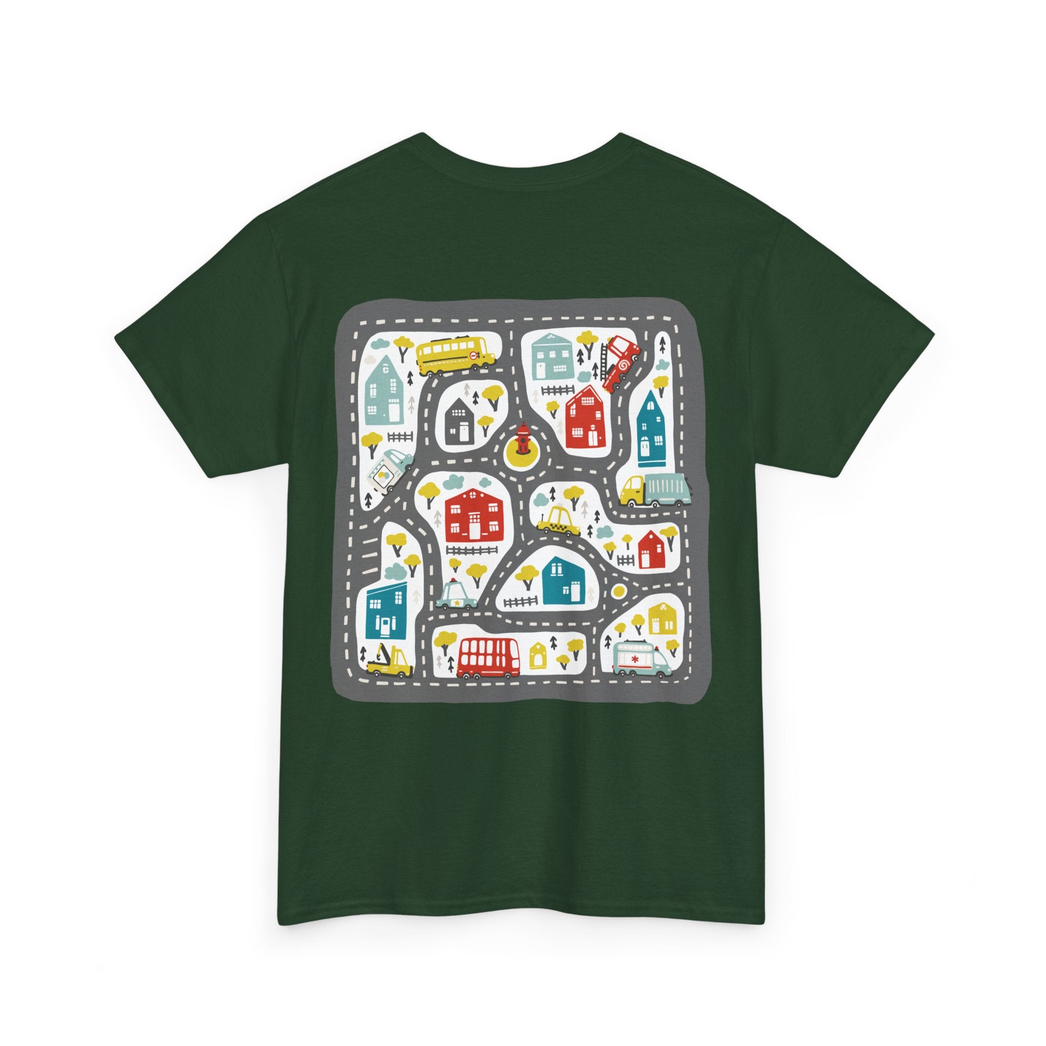 Play Cars on Dad's Back T-Shirt | Funny Dad Car Tee