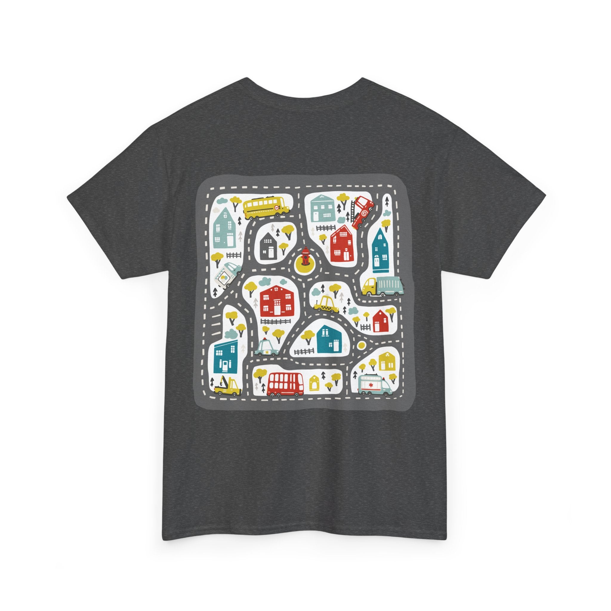 Play Cars on Dad's Back T-Shirt | Funny Dad Car Tee