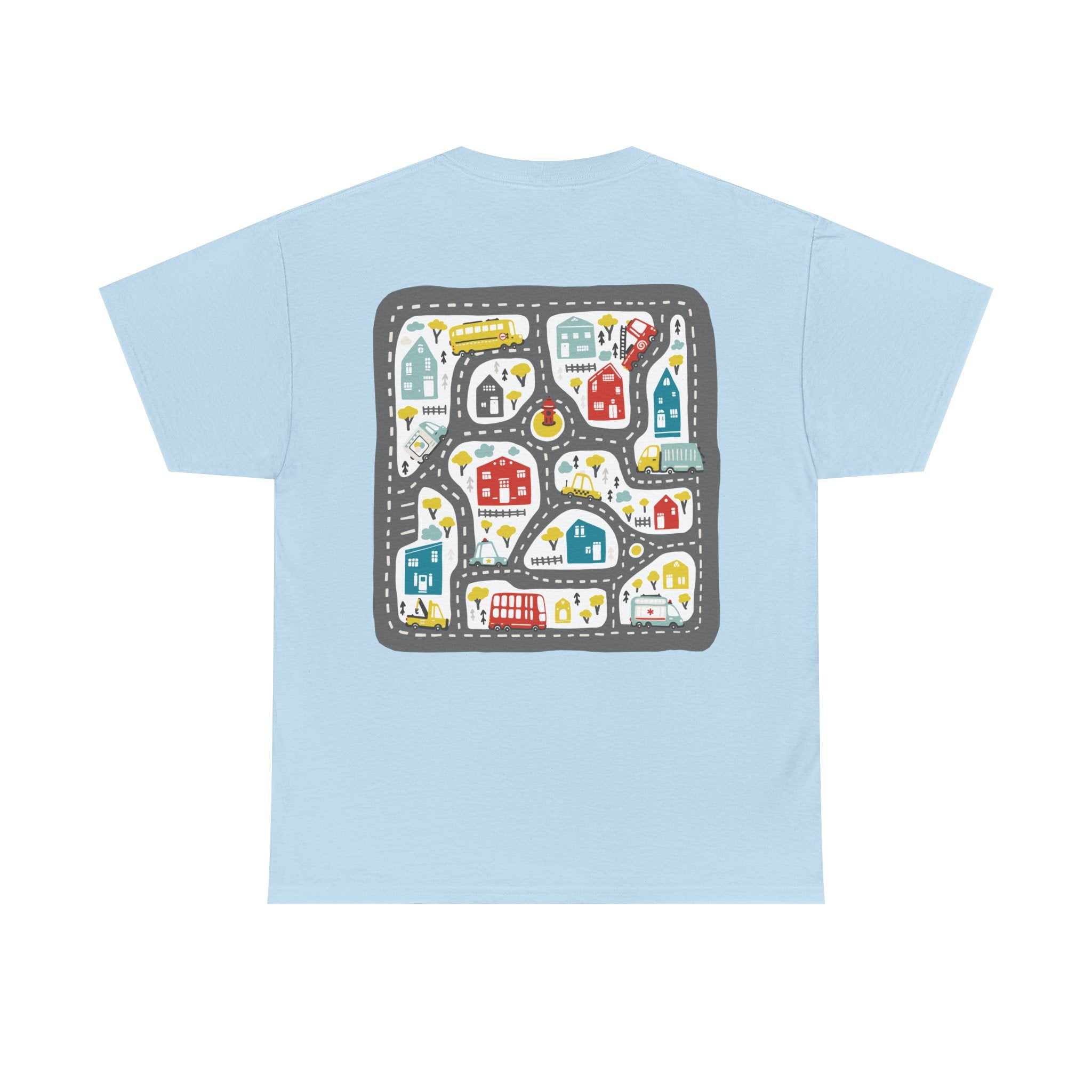 Play Cars on Dad's Back T-Shirt | Funny Dad Car Tee