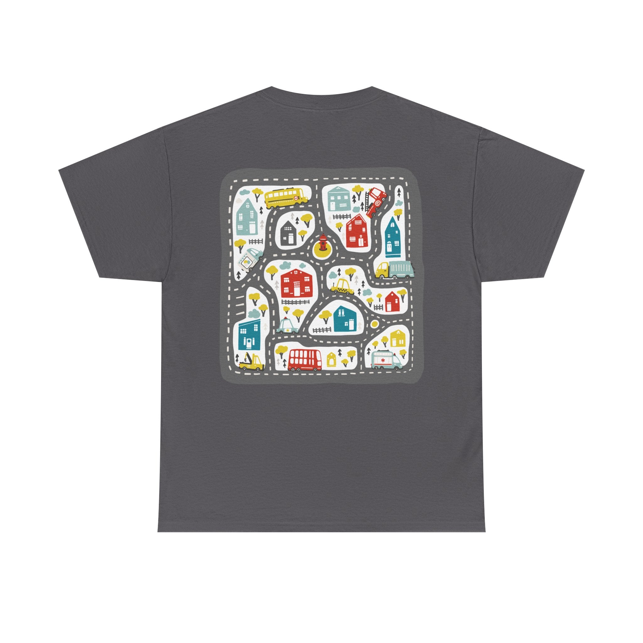 Play Cars on Dad's Back T-Shirt | Funny Dad Car Tee