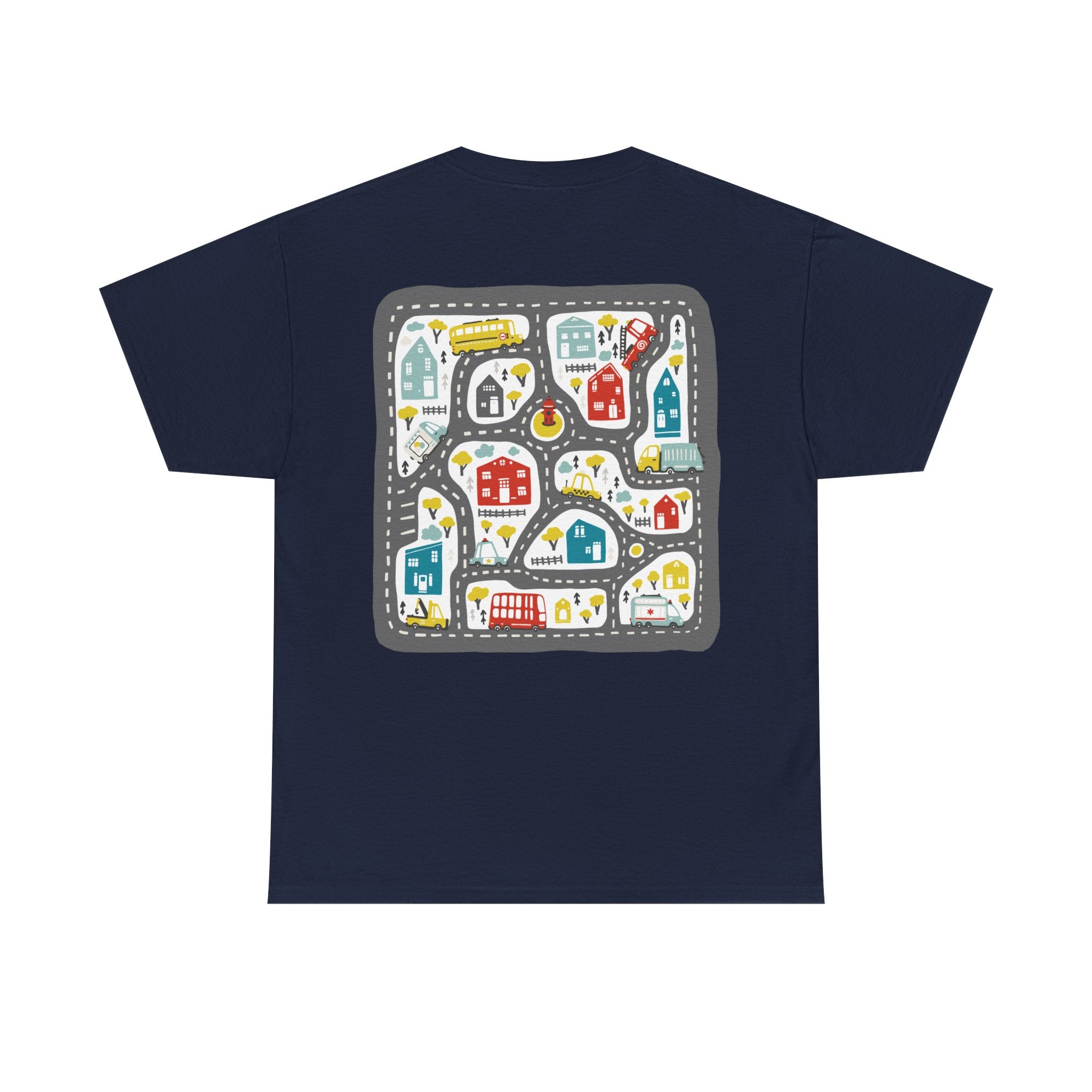 Play Cars on Dad's Back T-Shirt | Funny Dad Car Tee