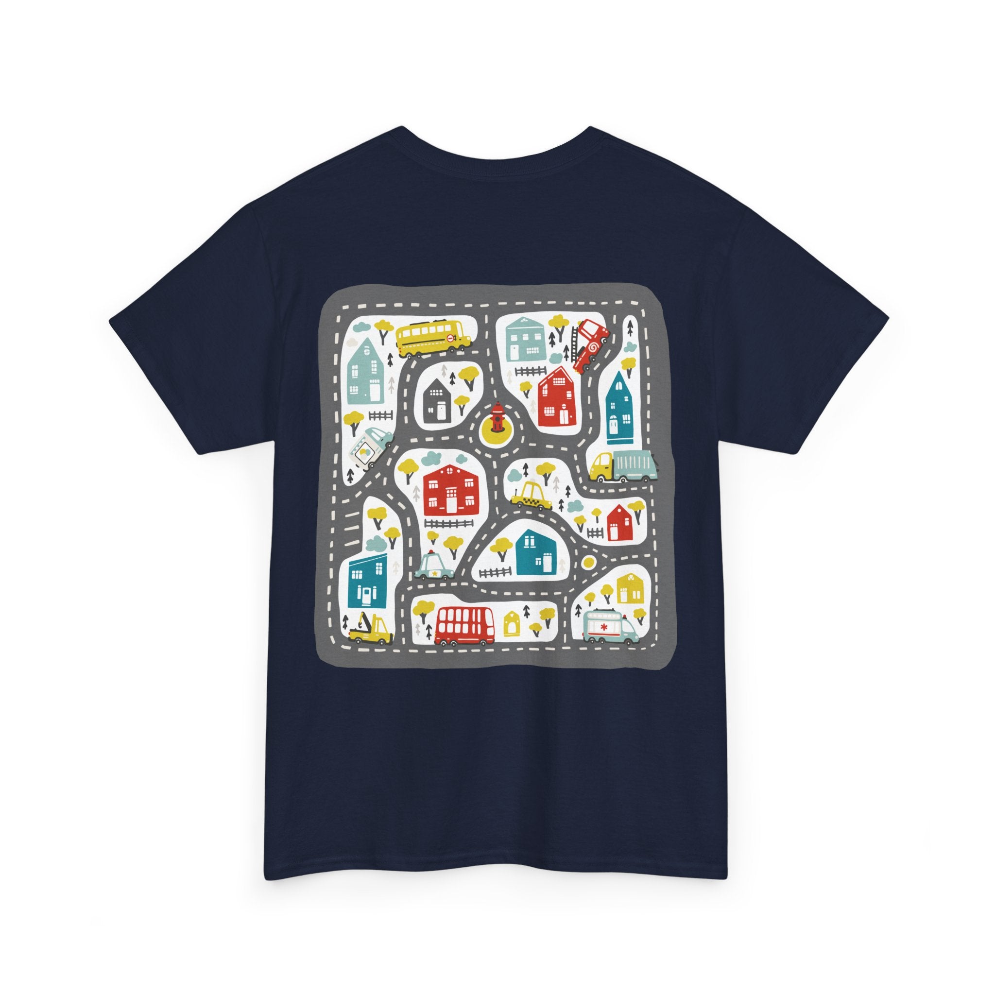 Play Cars on Dad's Back T-Shirt | Funny Dad Car Tee
