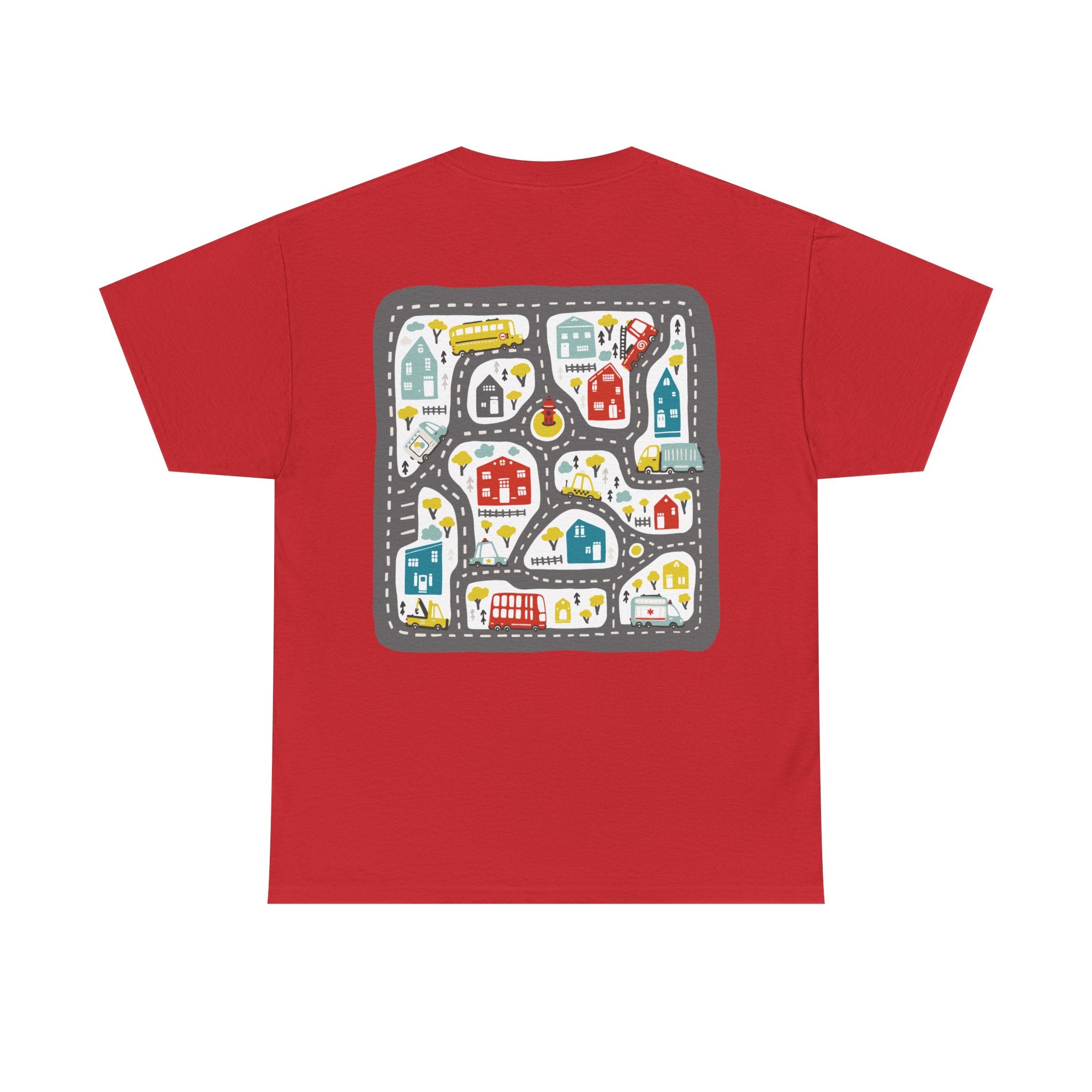 Play Cars on Dad's Back T-Shirt | Funny Dad Car Tee