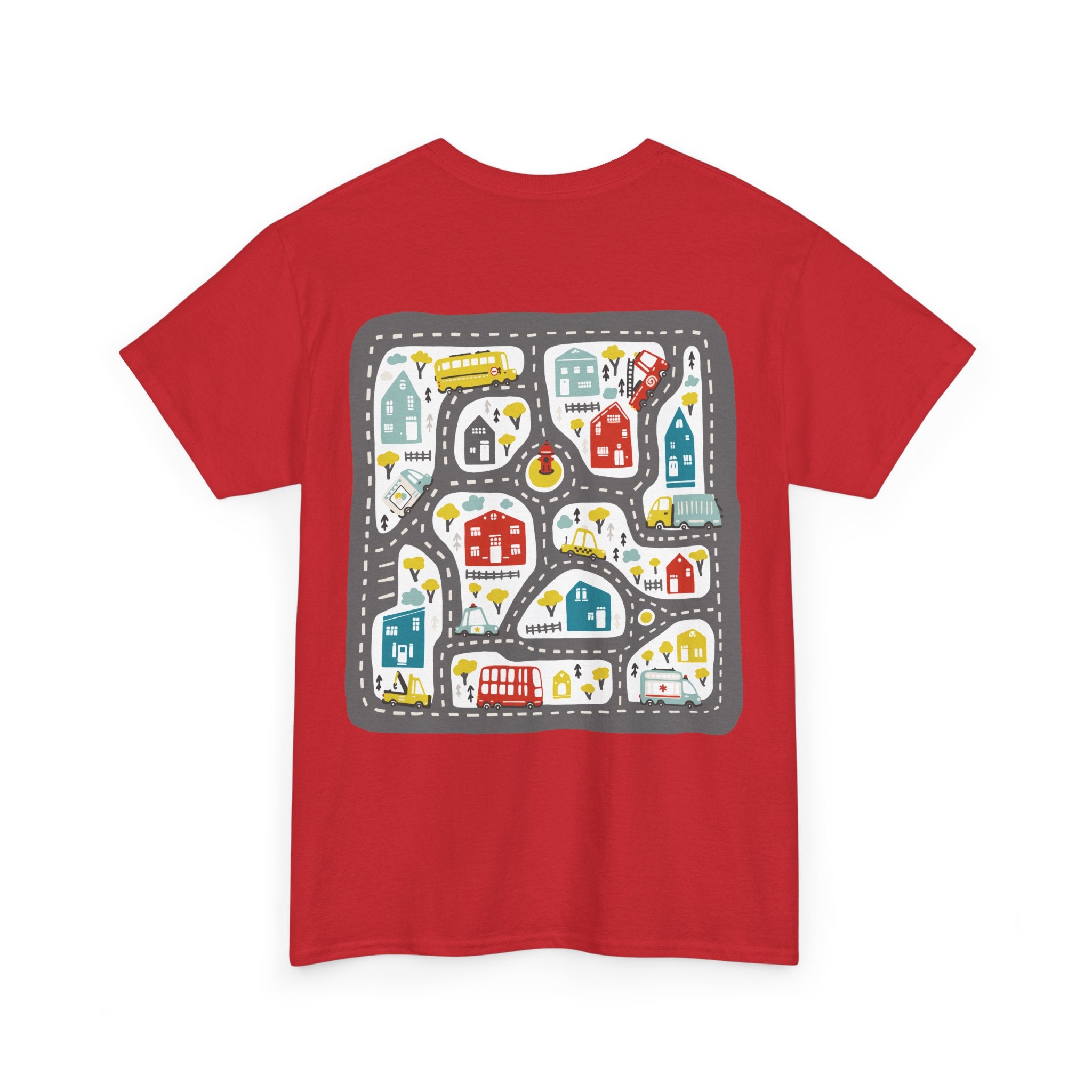 Play Cars on Dad's Back T-Shirt | Funny Dad Car Tee