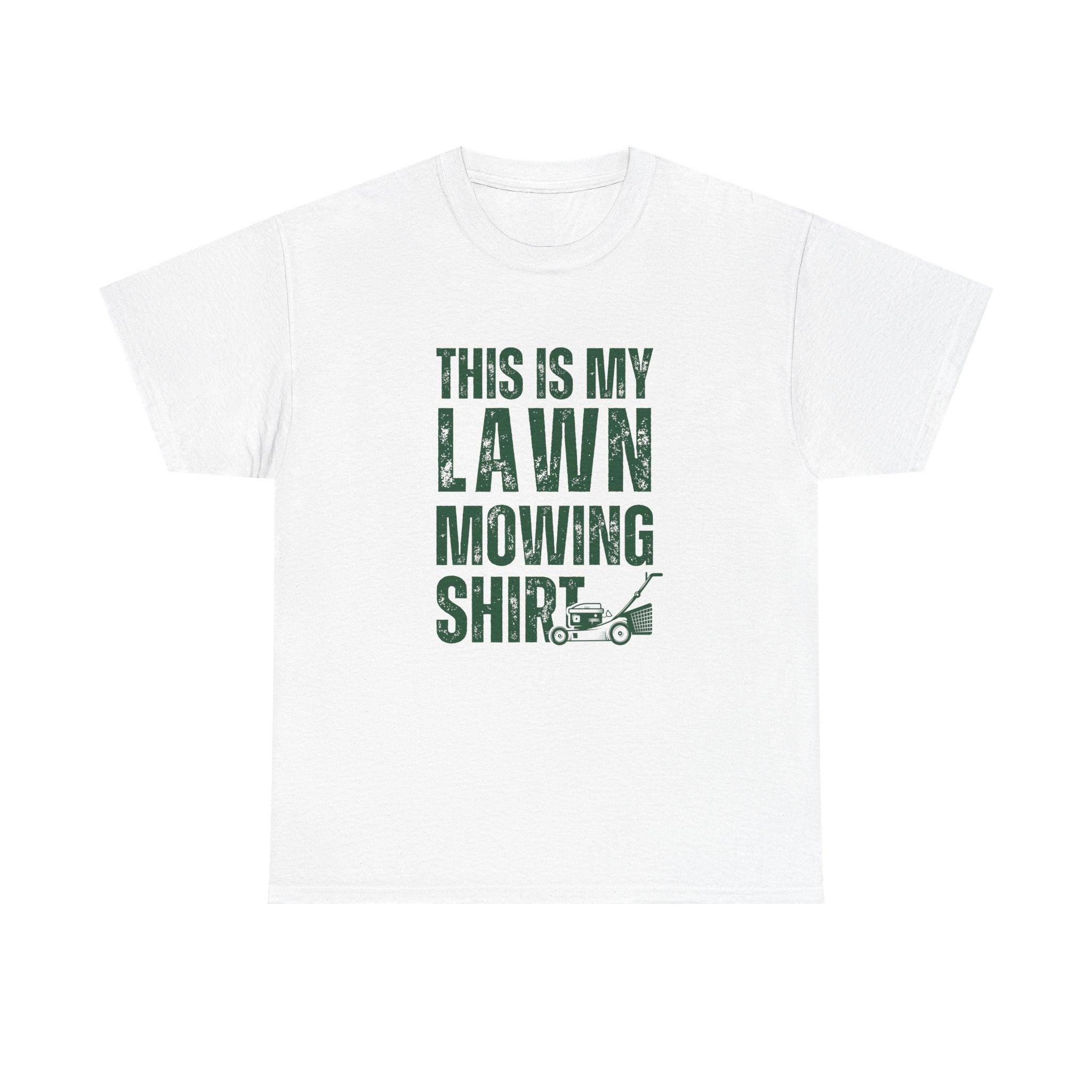 This Is My Lawn Mowing Shirt | Funny Yard Work Tee