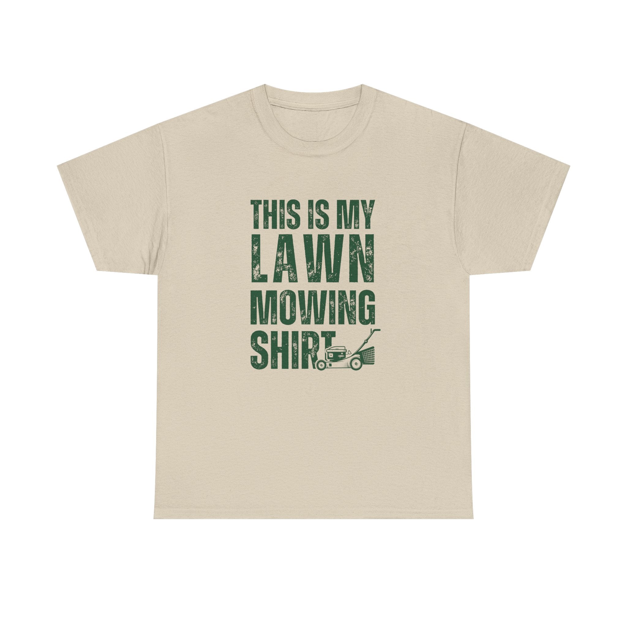 This Is My Lawn Mowing Shirt | Funny Yard Work Tee