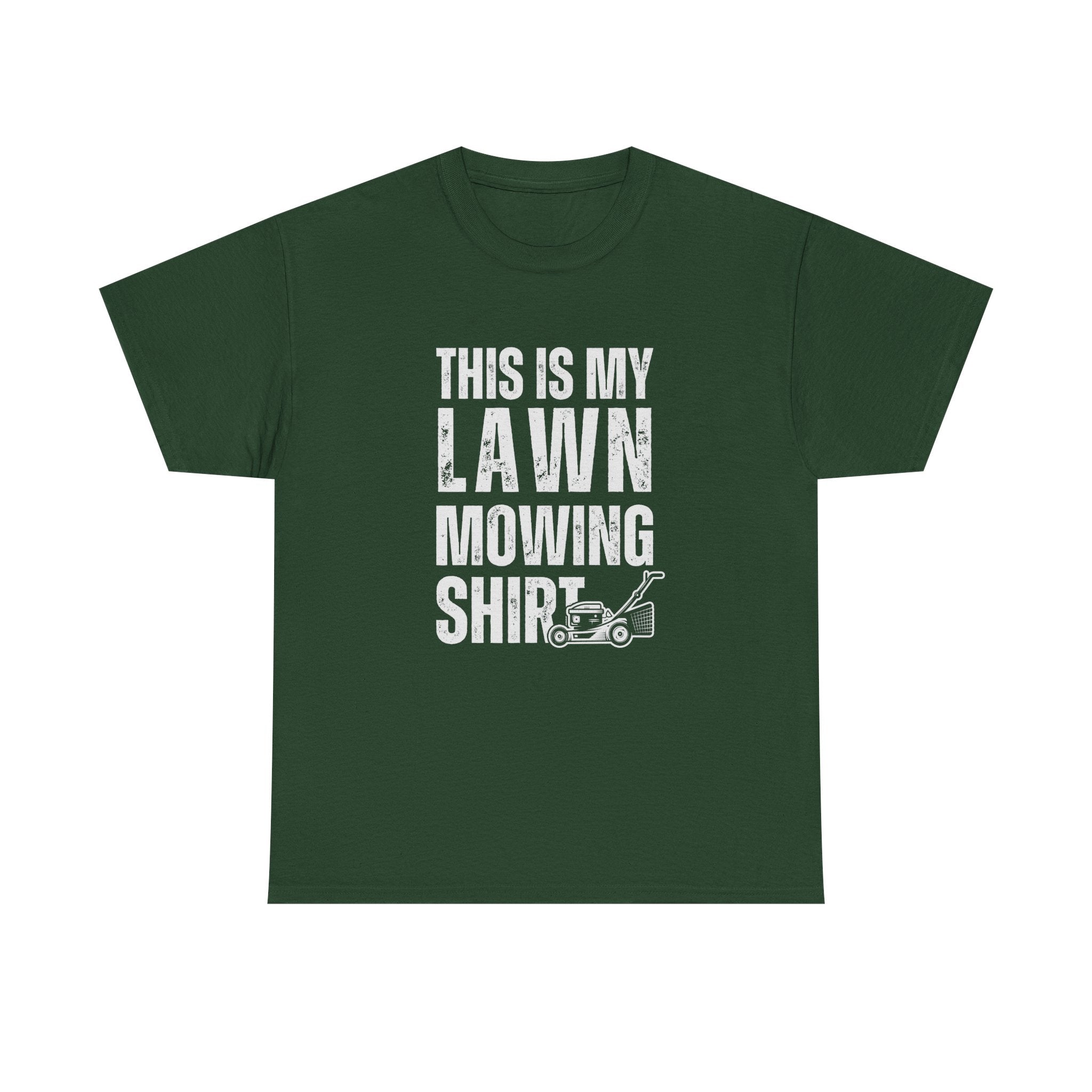 This Is My Lawn Mowing Shirt | Funny Yard Work Tee