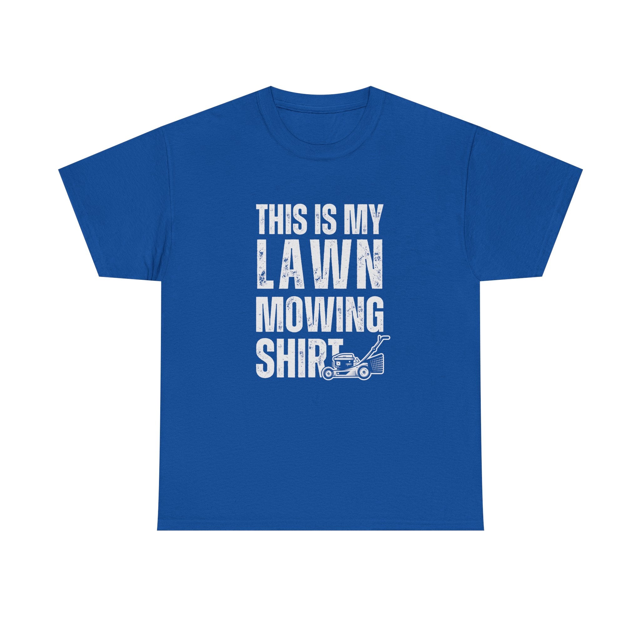 This Is My Lawn Mowing Shirt | Funny Yard Work Tee