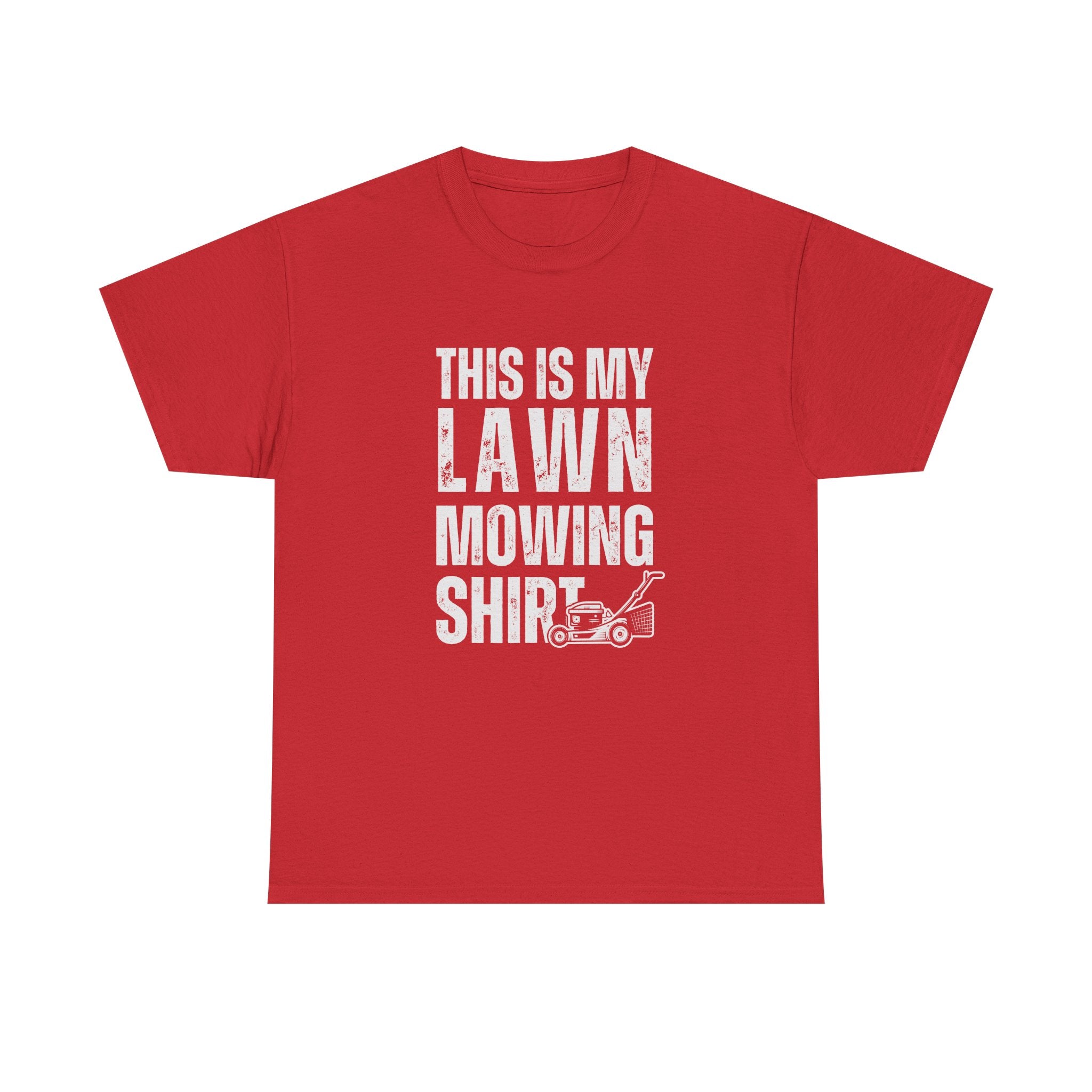 This Is My Lawn Mowing Shirt | Funny Yard Work Tee