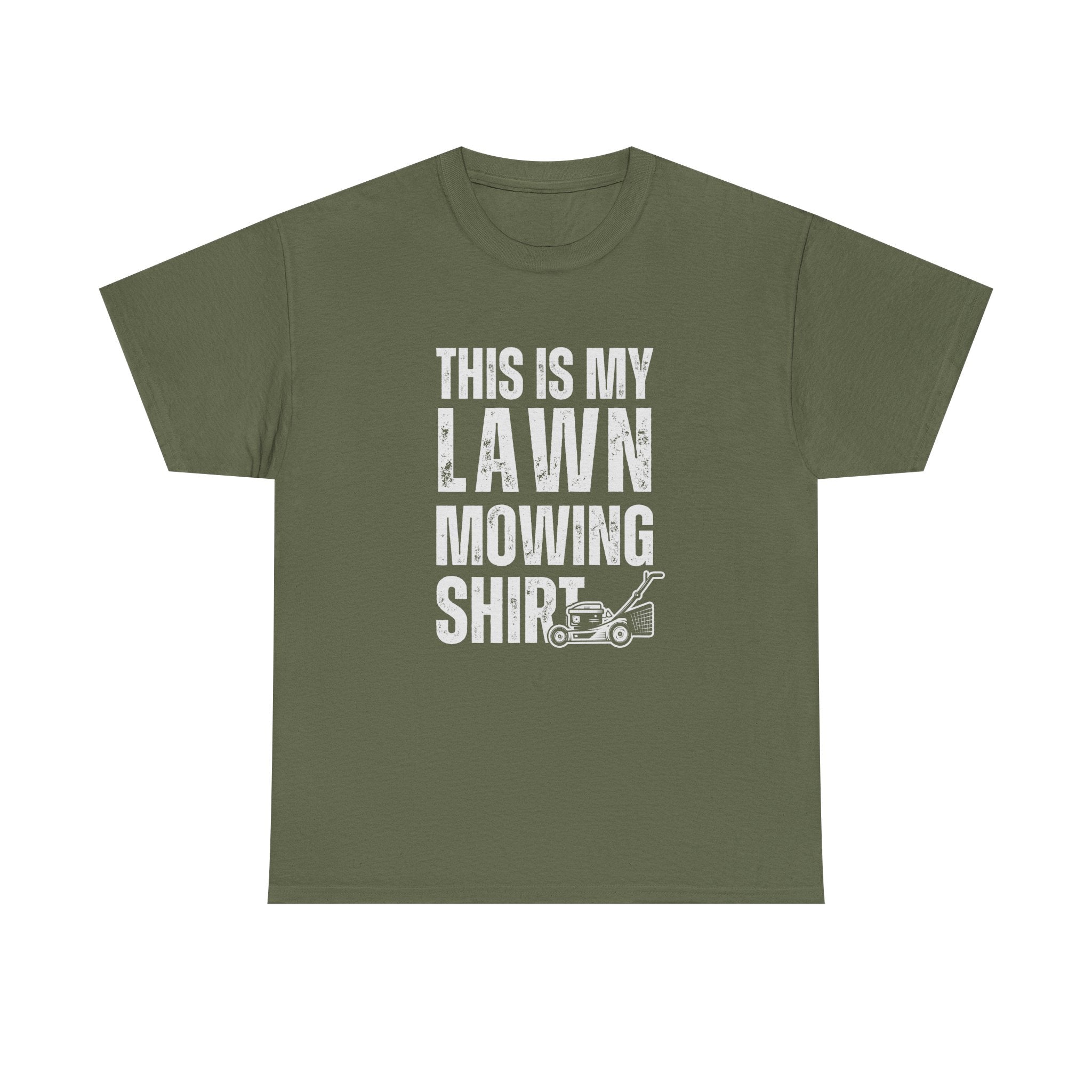 This Is My Lawn Mowing Shirt | Funny Yard Work Tee