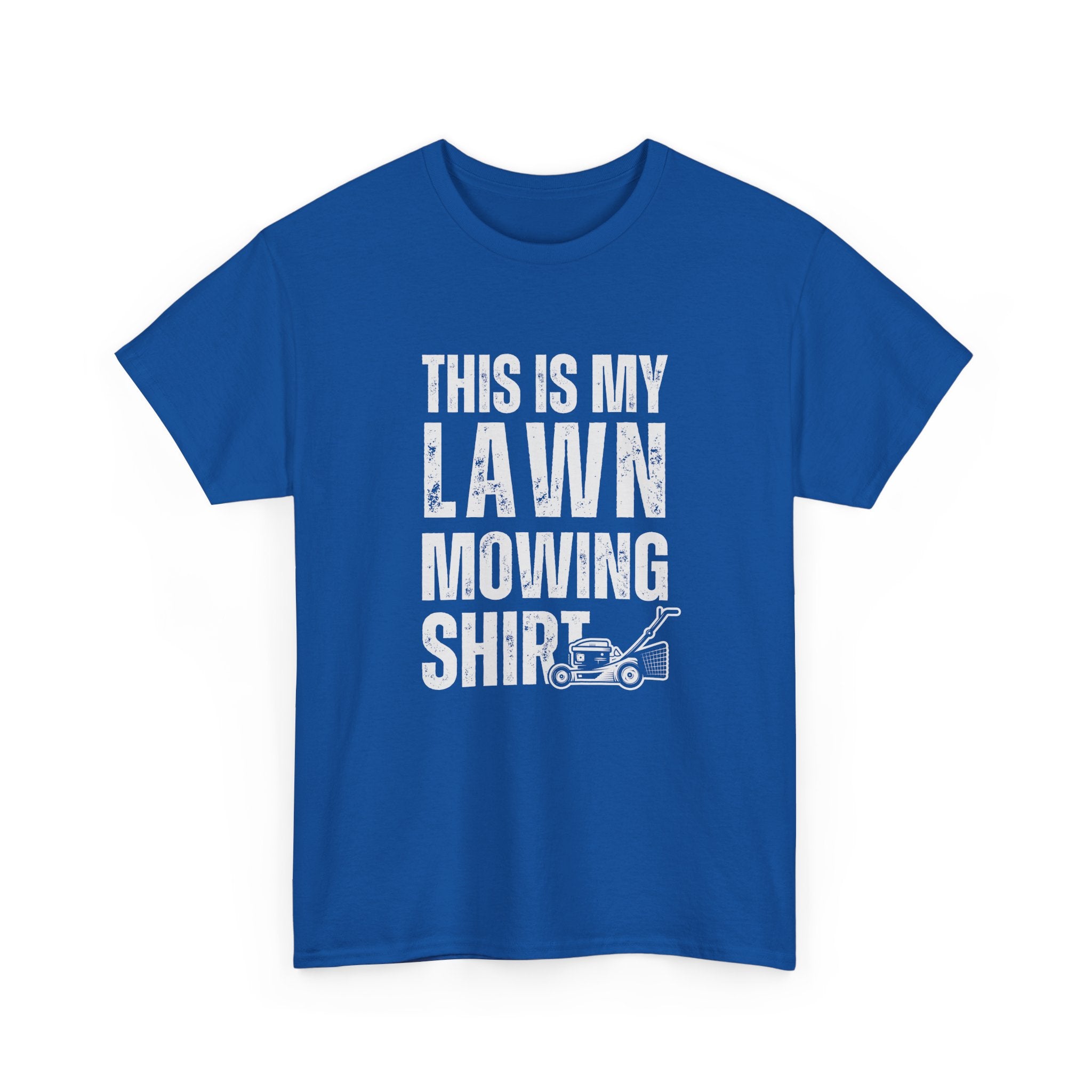 This Is My Lawn Mowing Shirt | Funny Yard Work Tee