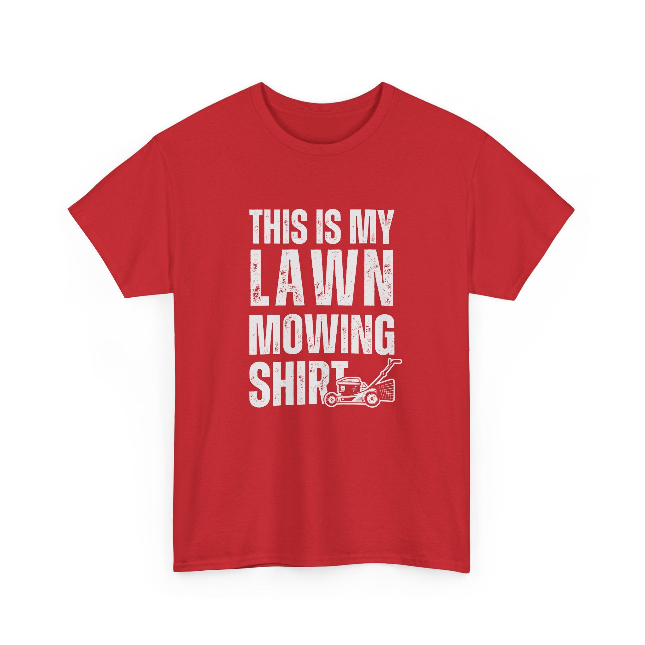 This Is My Lawn Mowing Shirt | Funny Yard Work Tee