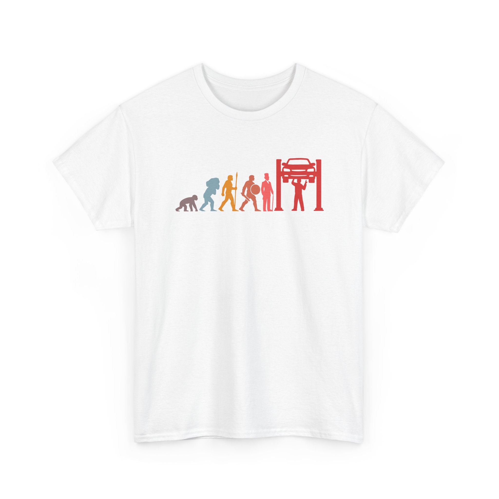Evolution of a Mechanic Funny T-Shirt | Mechanic Gift