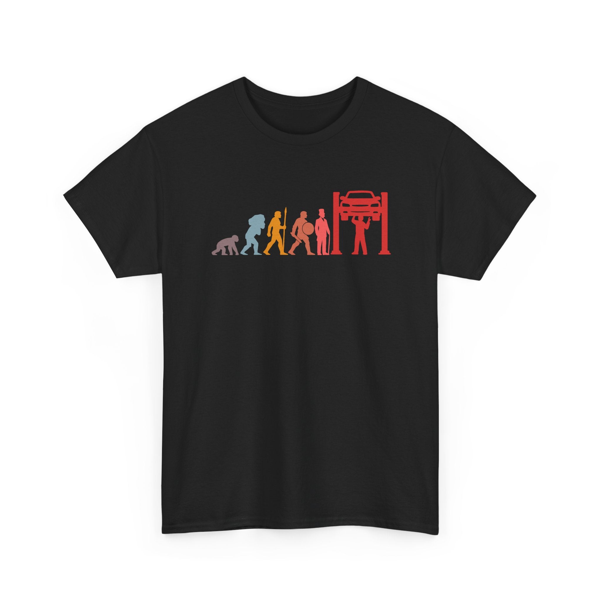 Evolution of a Mechanic Funny T-Shirt | Mechanic Gift