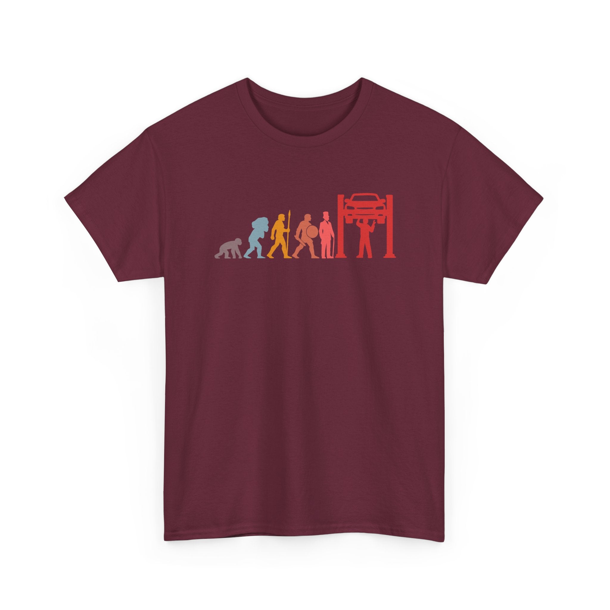 Evolution of a Mechanic Funny T-Shirt | Mechanic Gift