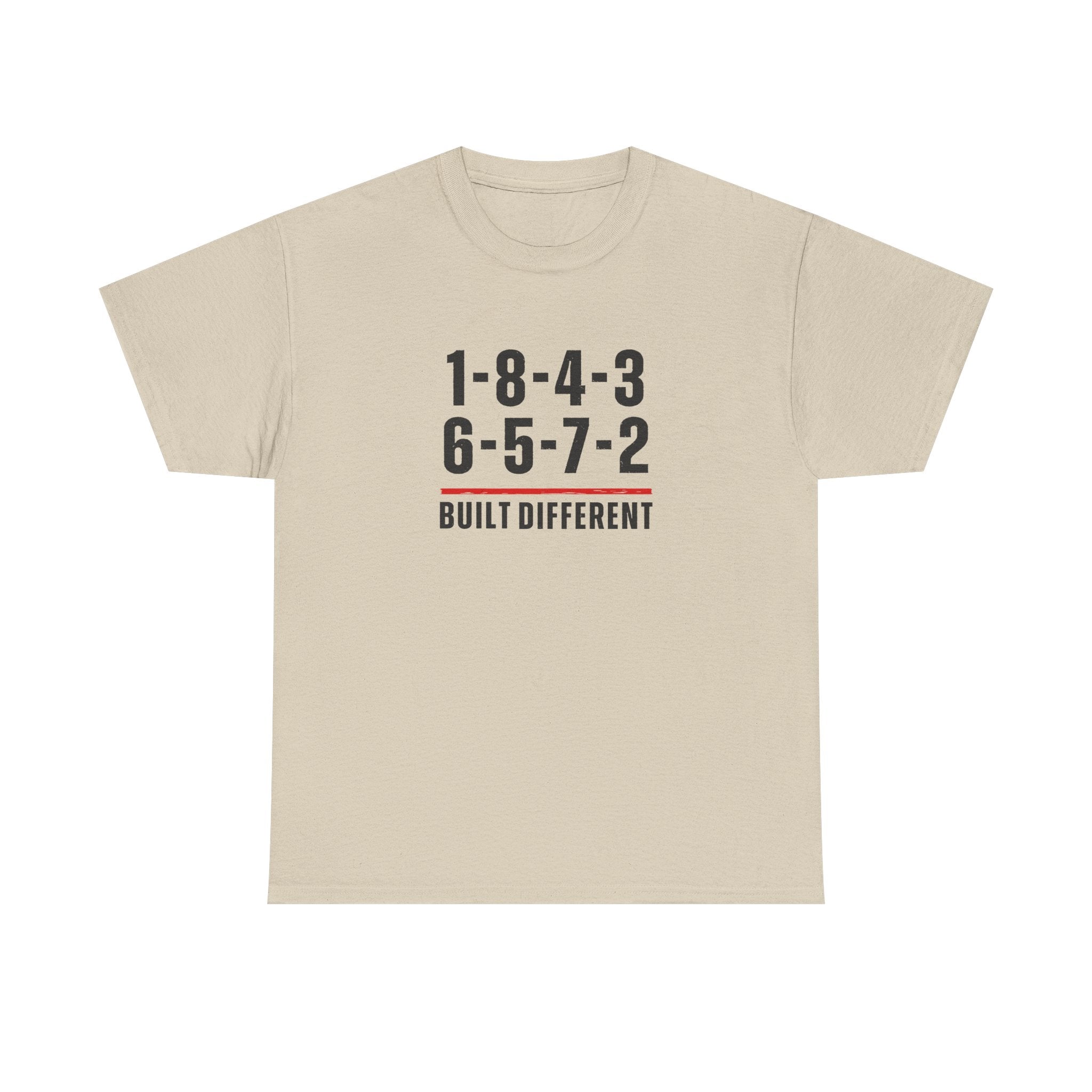 Built Different V8 Firing Order Graphic T-Shirt