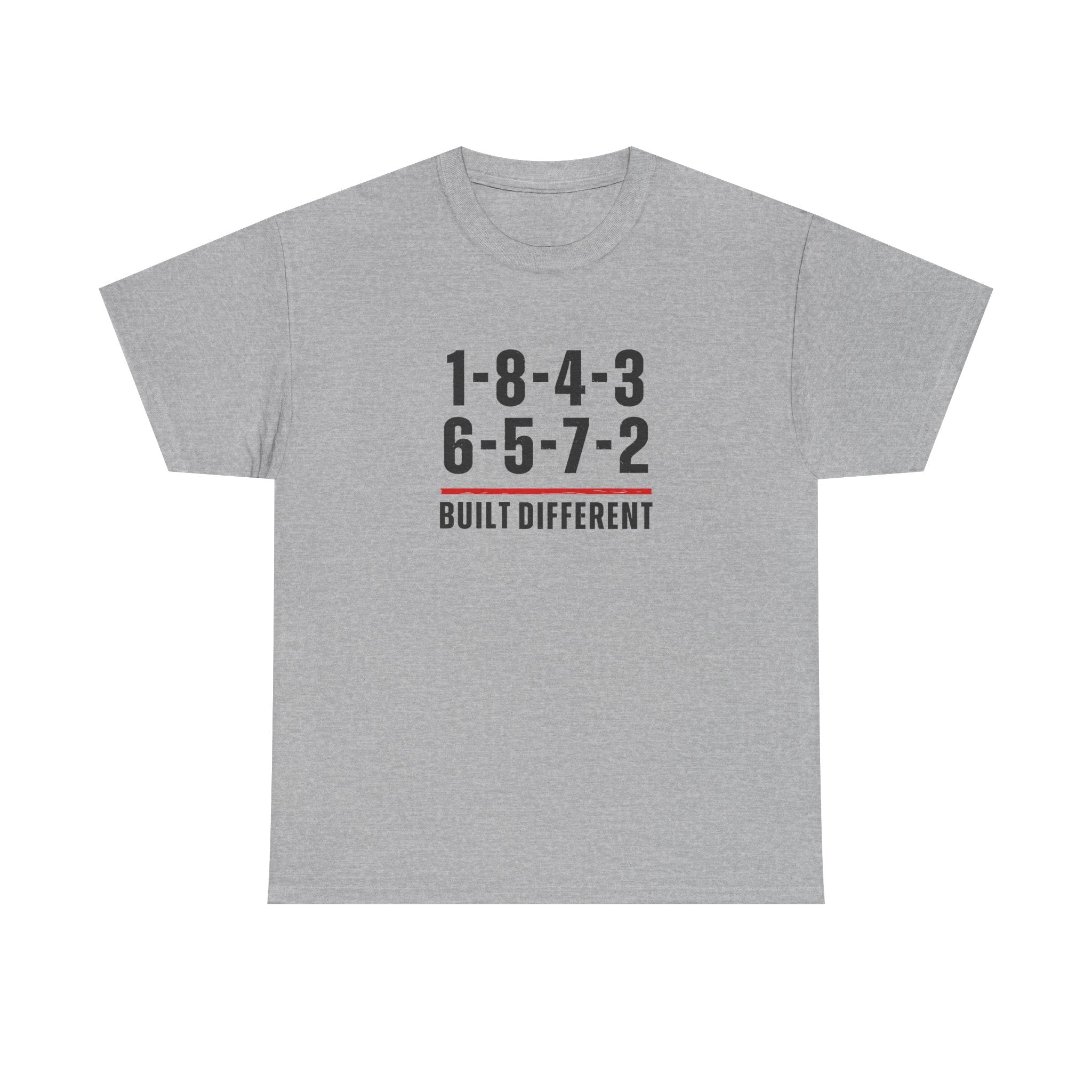Built Different V8 Firing Order Graphic T-Shirt