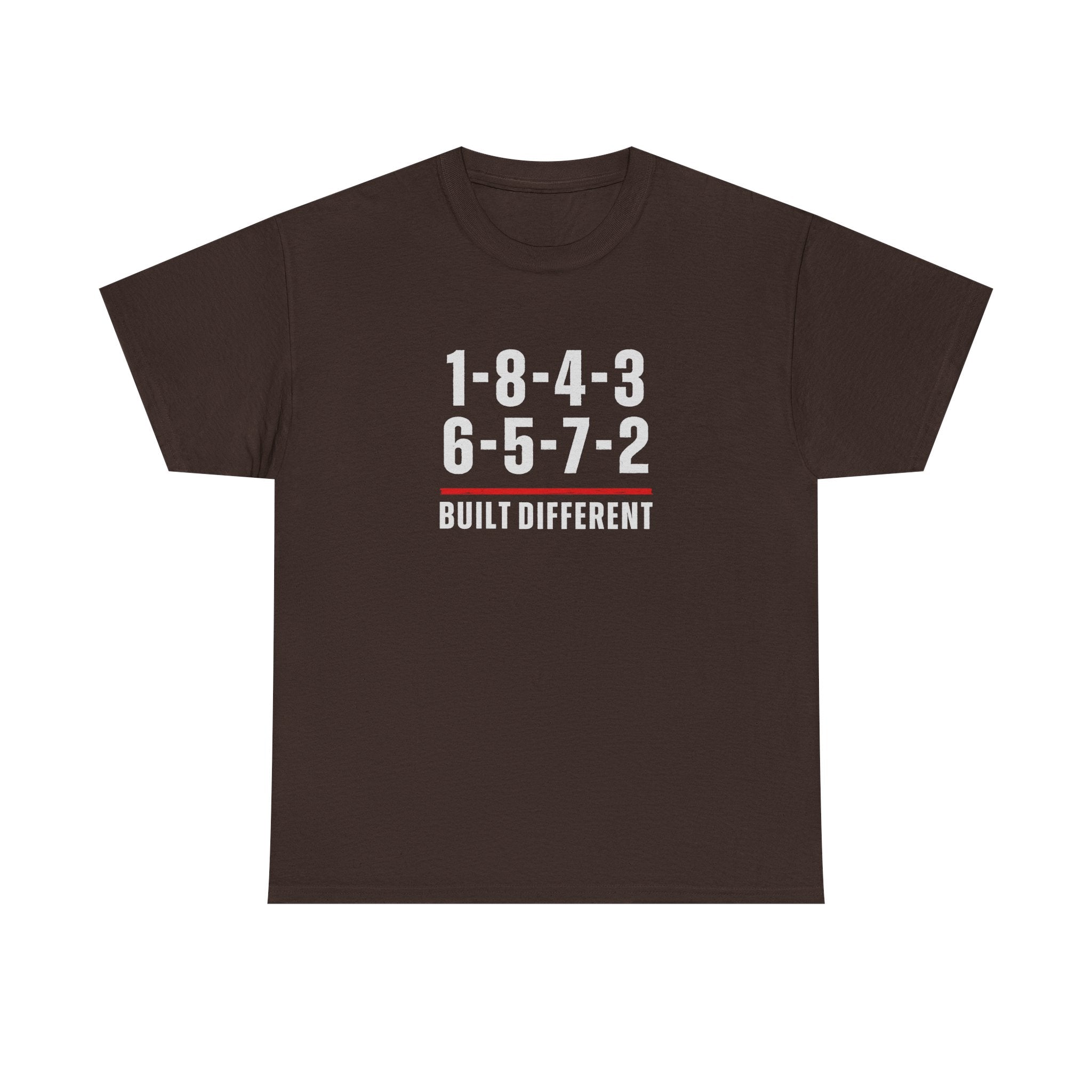 Built Different V8 Firing Order Graphic T-Shirt