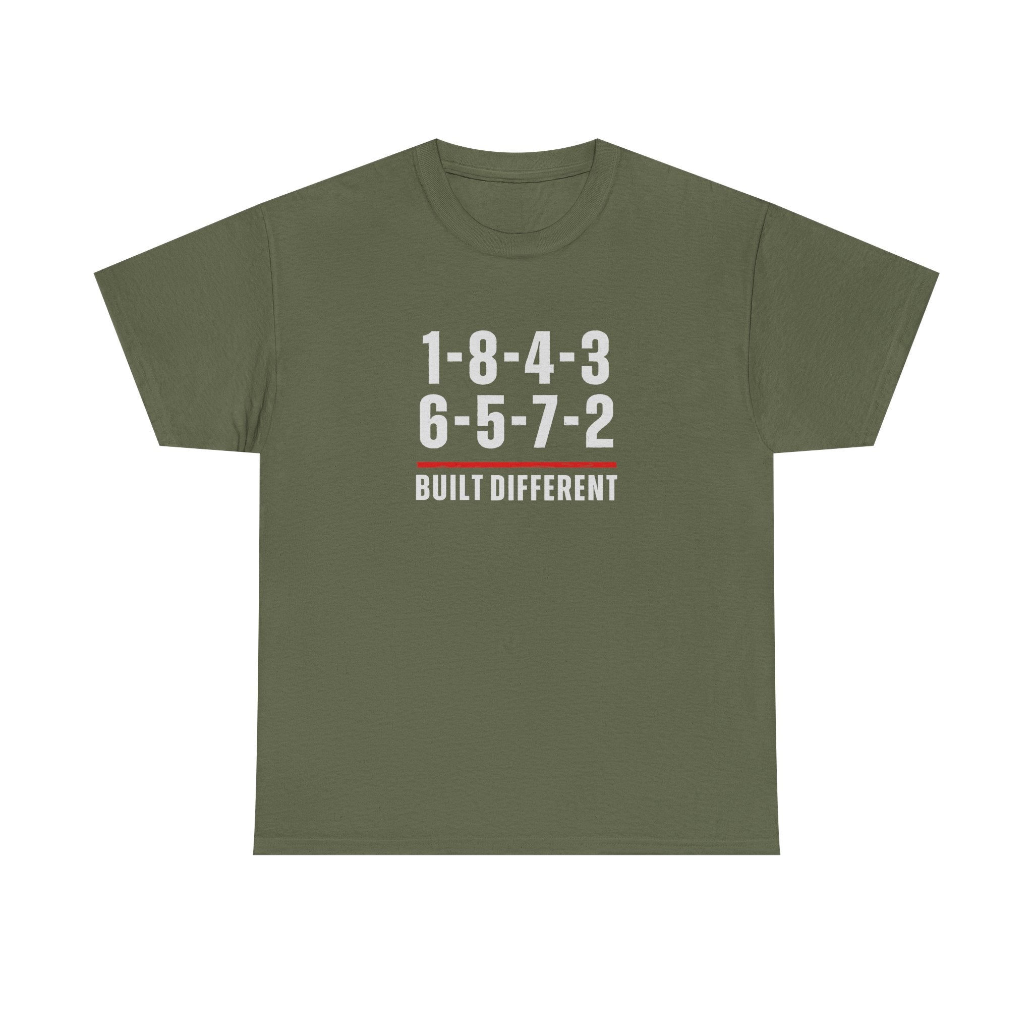 Built Different V8 Firing Order Graphic T-Shirt