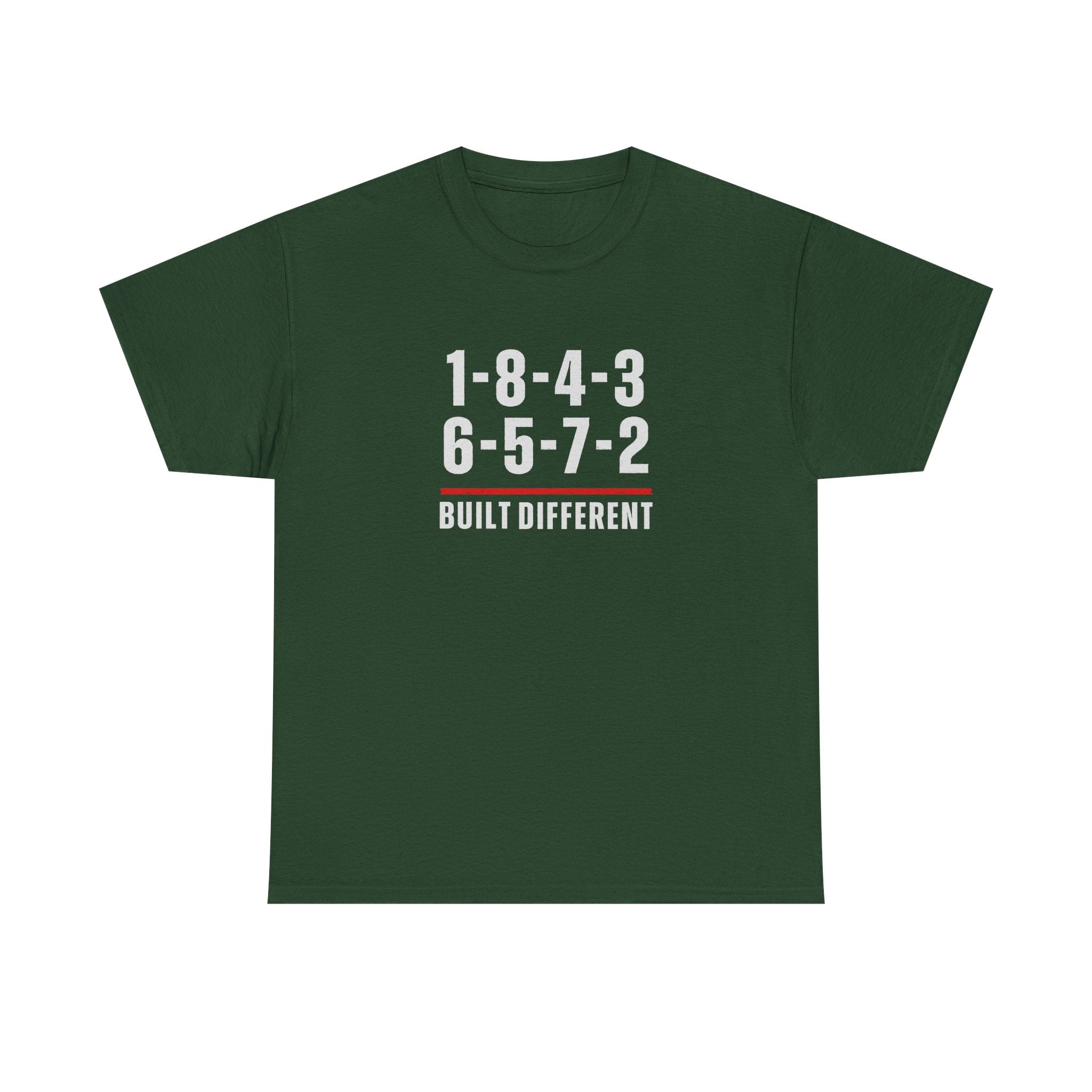 Built Different V8 Firing Order Graphic T-Shirt