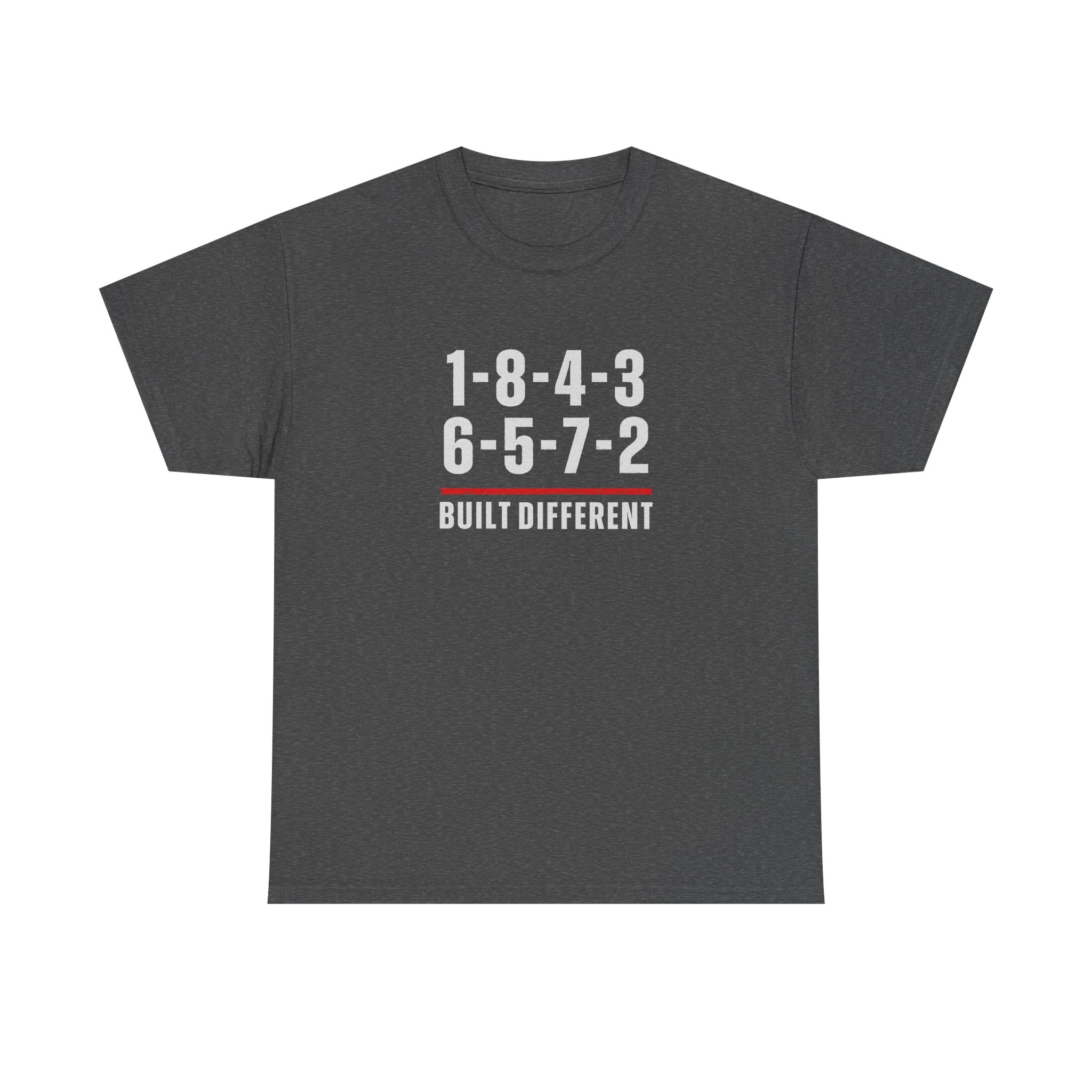 Built Different V8 Firing Order Graphic T-Shirt