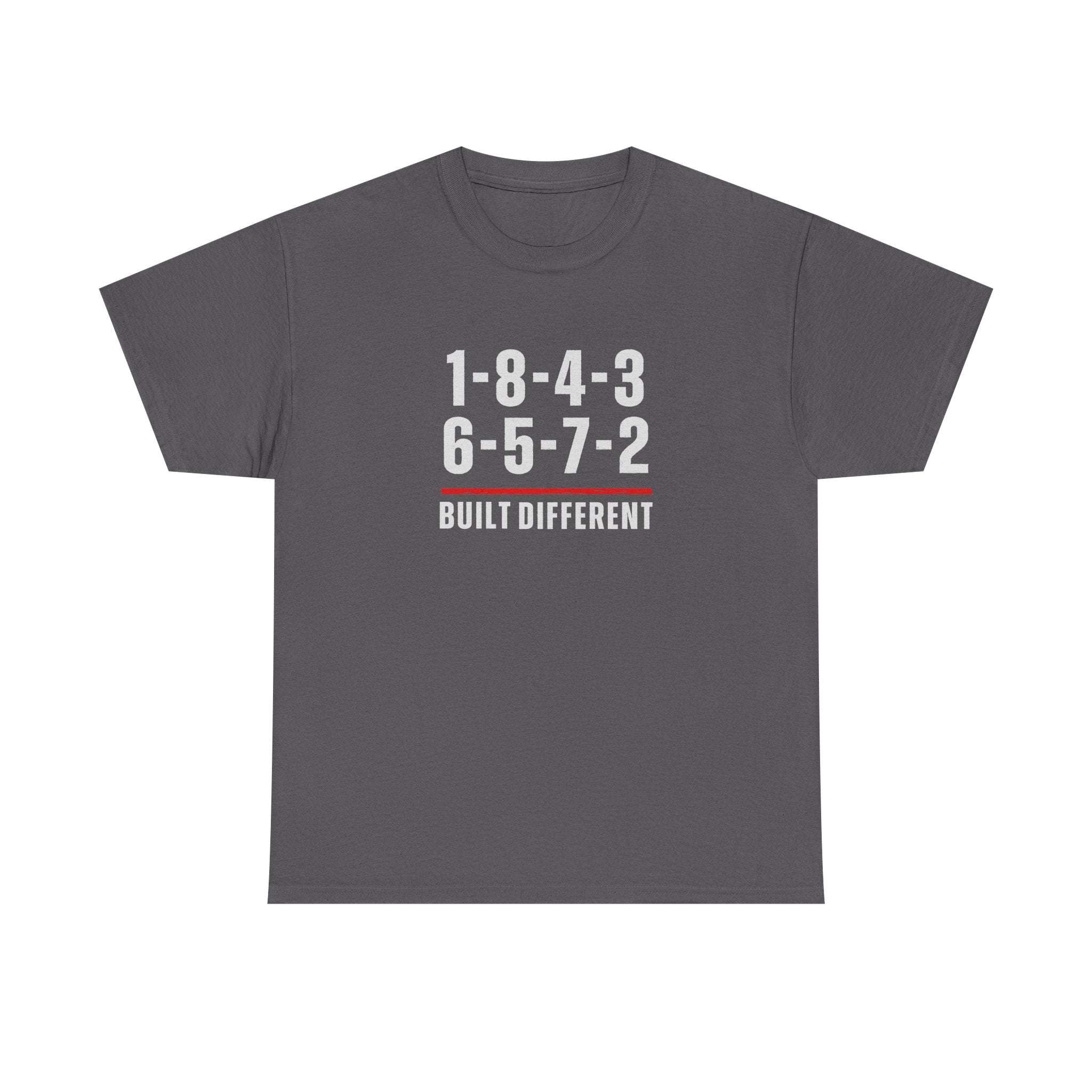Built Different V8 Firing Order Graphic T-Shirt