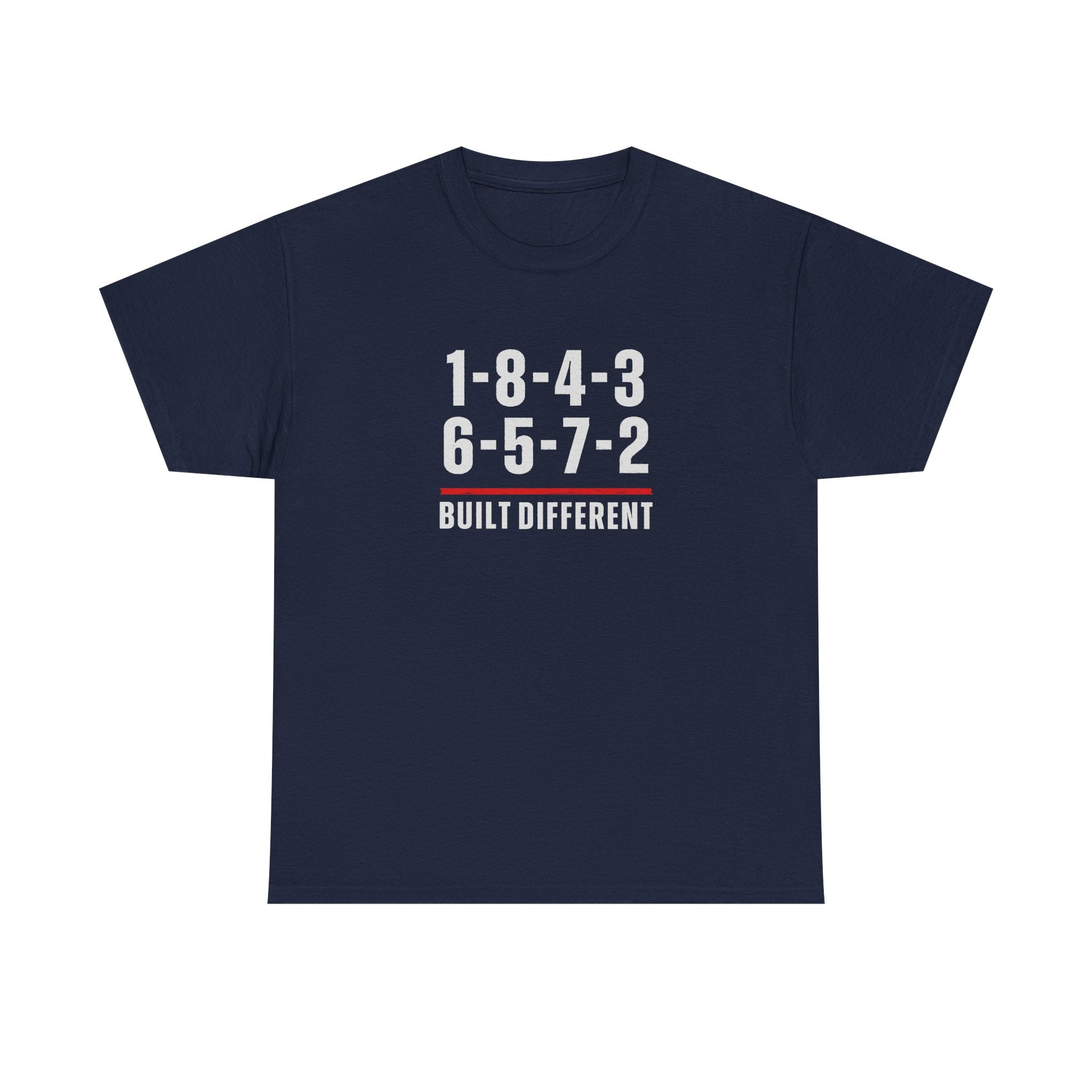 Built Different V8 Firing Order Graphic T-Shirt