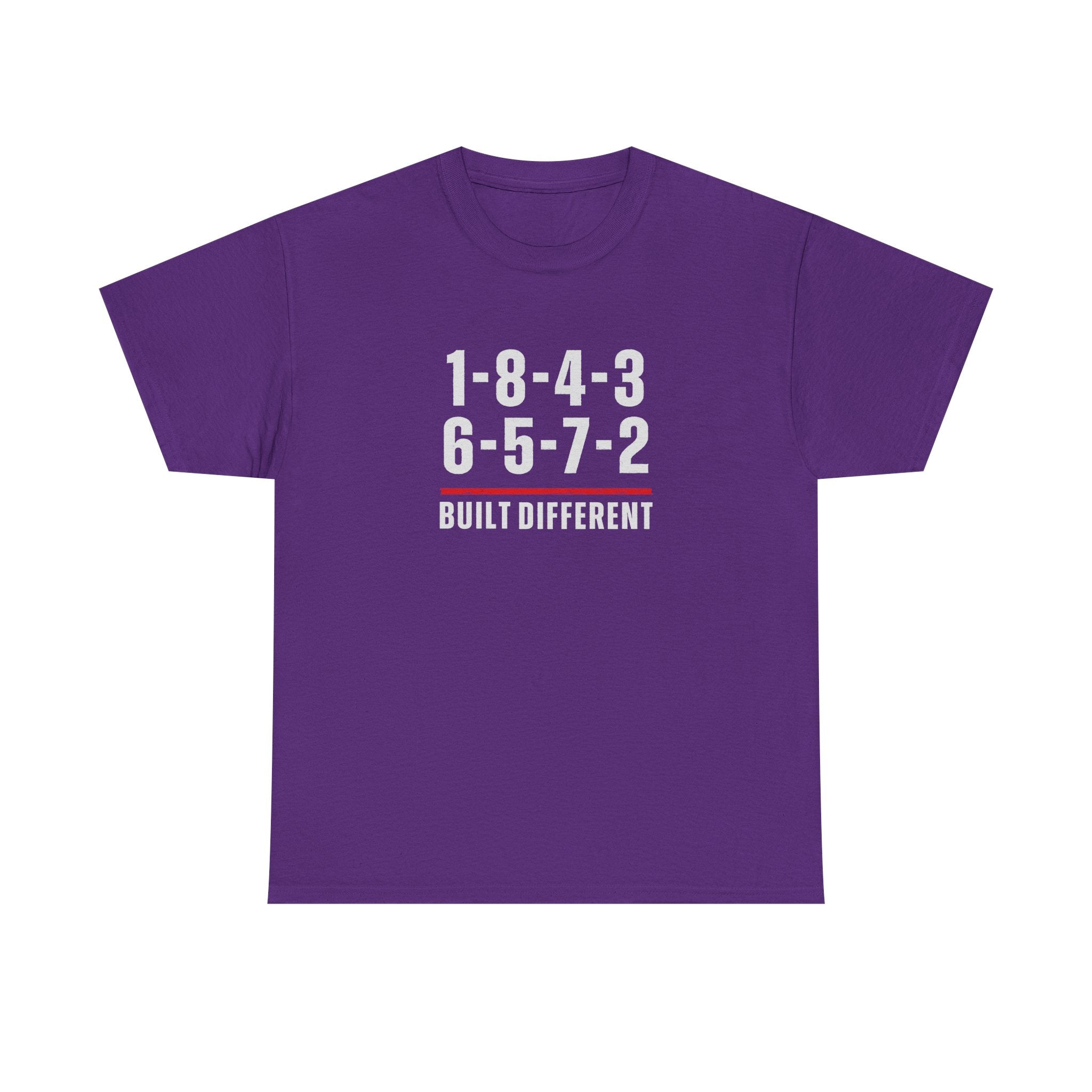 Built Different V8 Firing Order Graphic T-Shirt