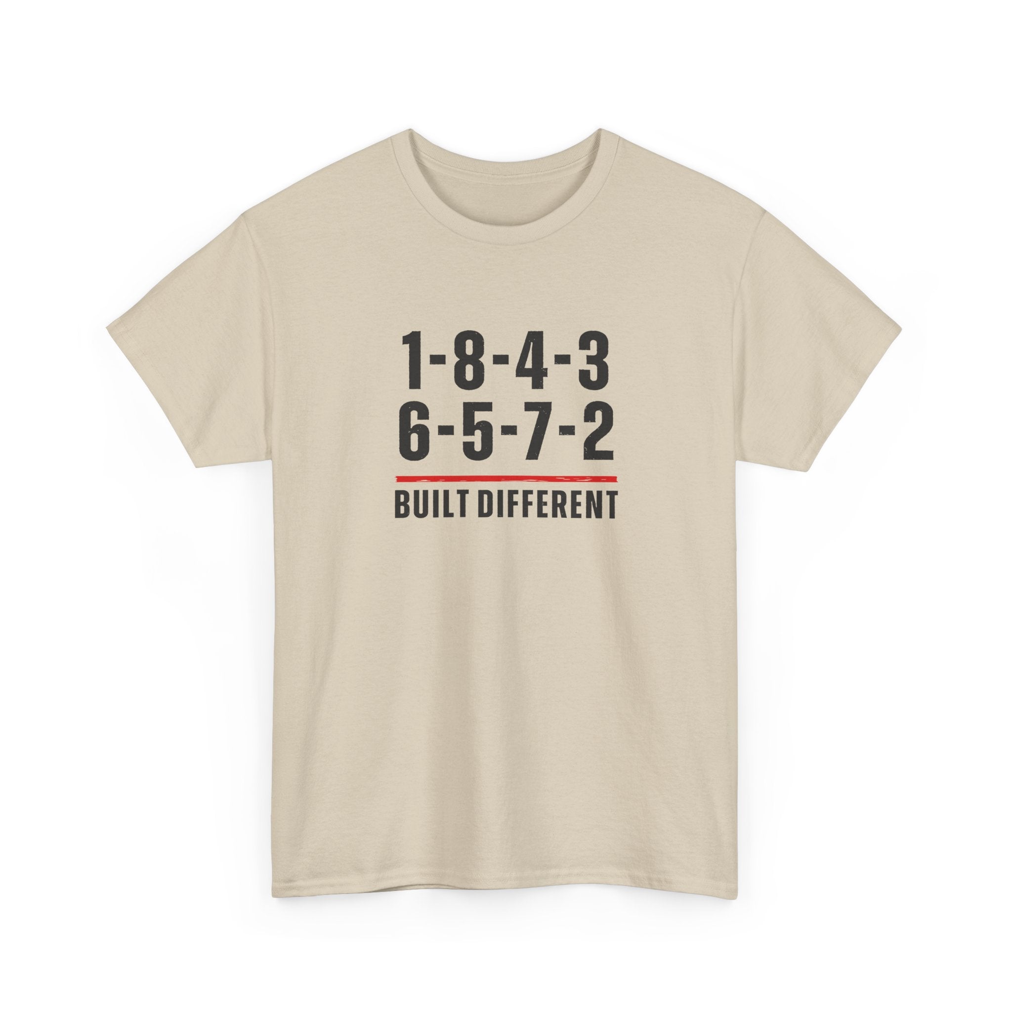 Built Different V8 Firing Order Graphic T-Shirt