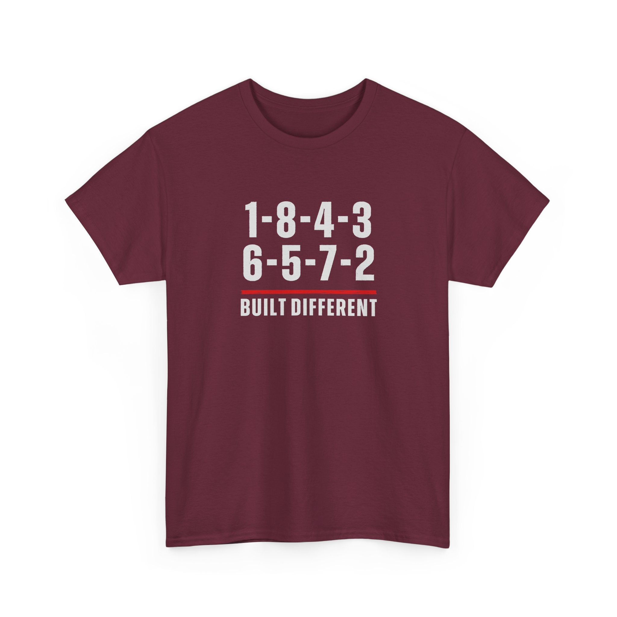 Built Different V8 Firing Order Graphic T-Shirt