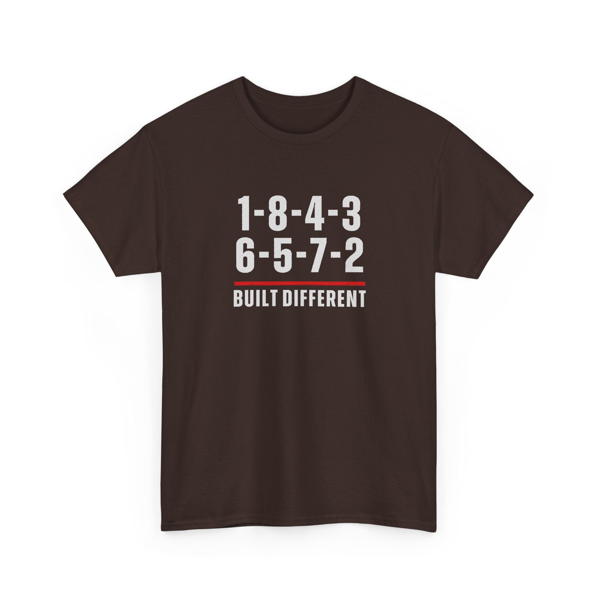 Built Different V8 Firing Order Graphic T-Shirt