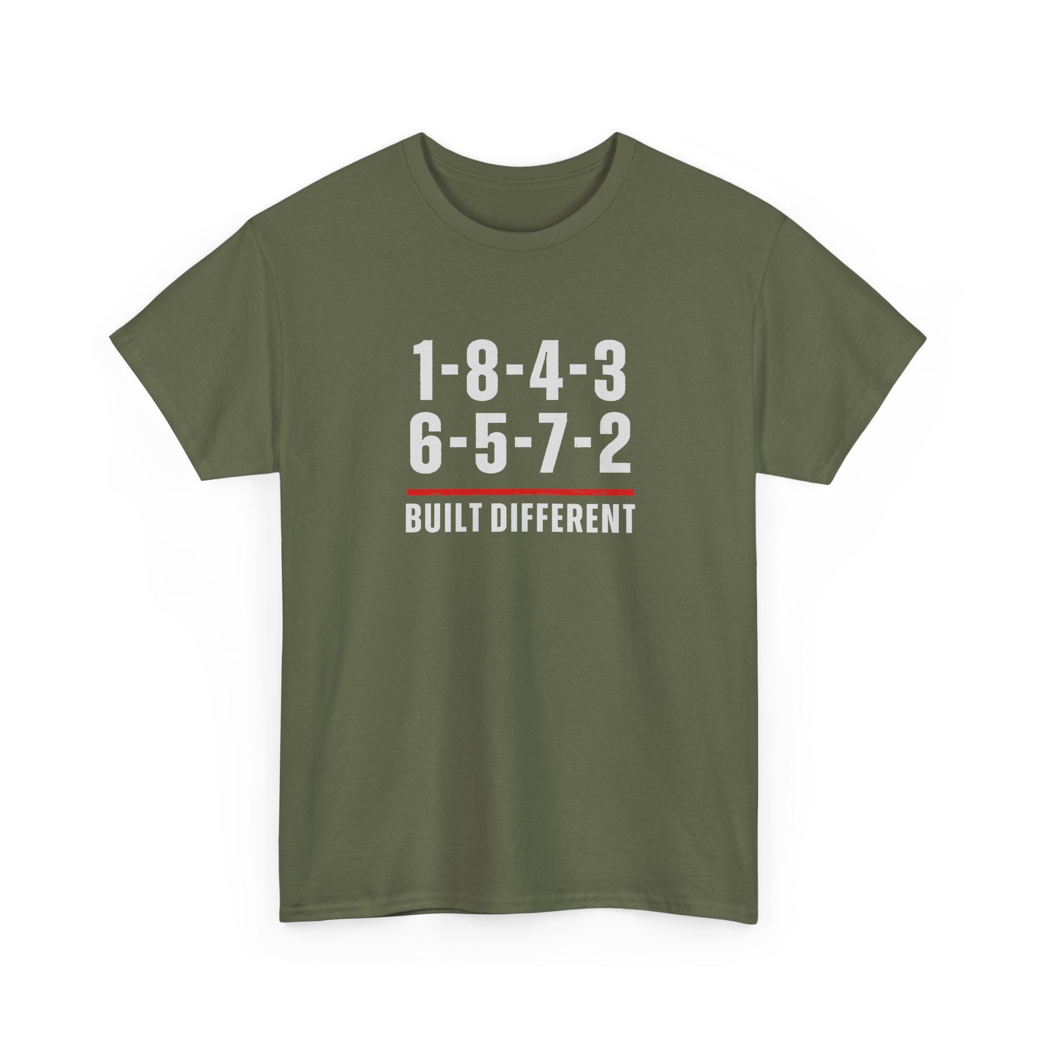 Built Different V8 Firing Order Graphic T-Shirt