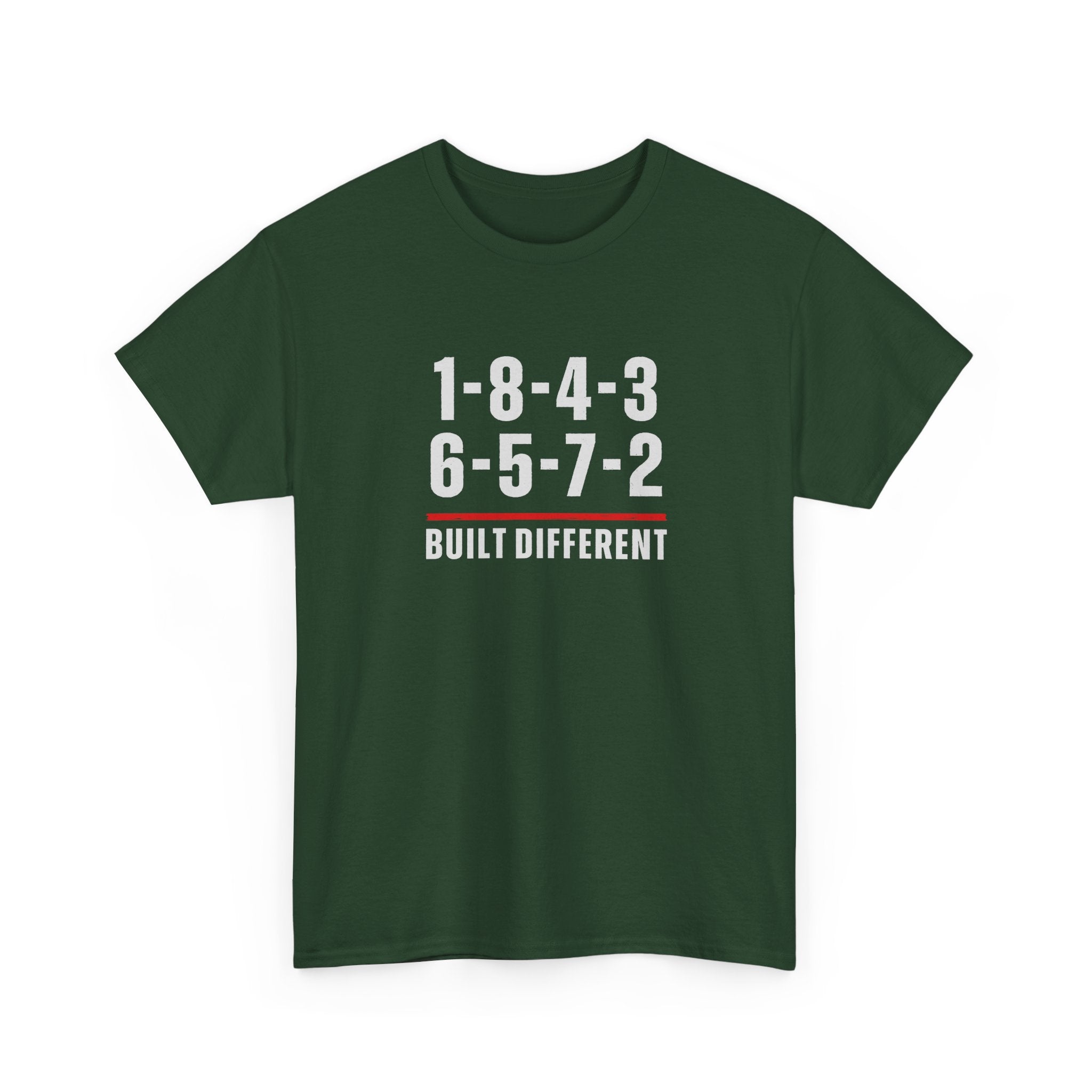 Built Different V8 Firing Order Graphic T-Shirt