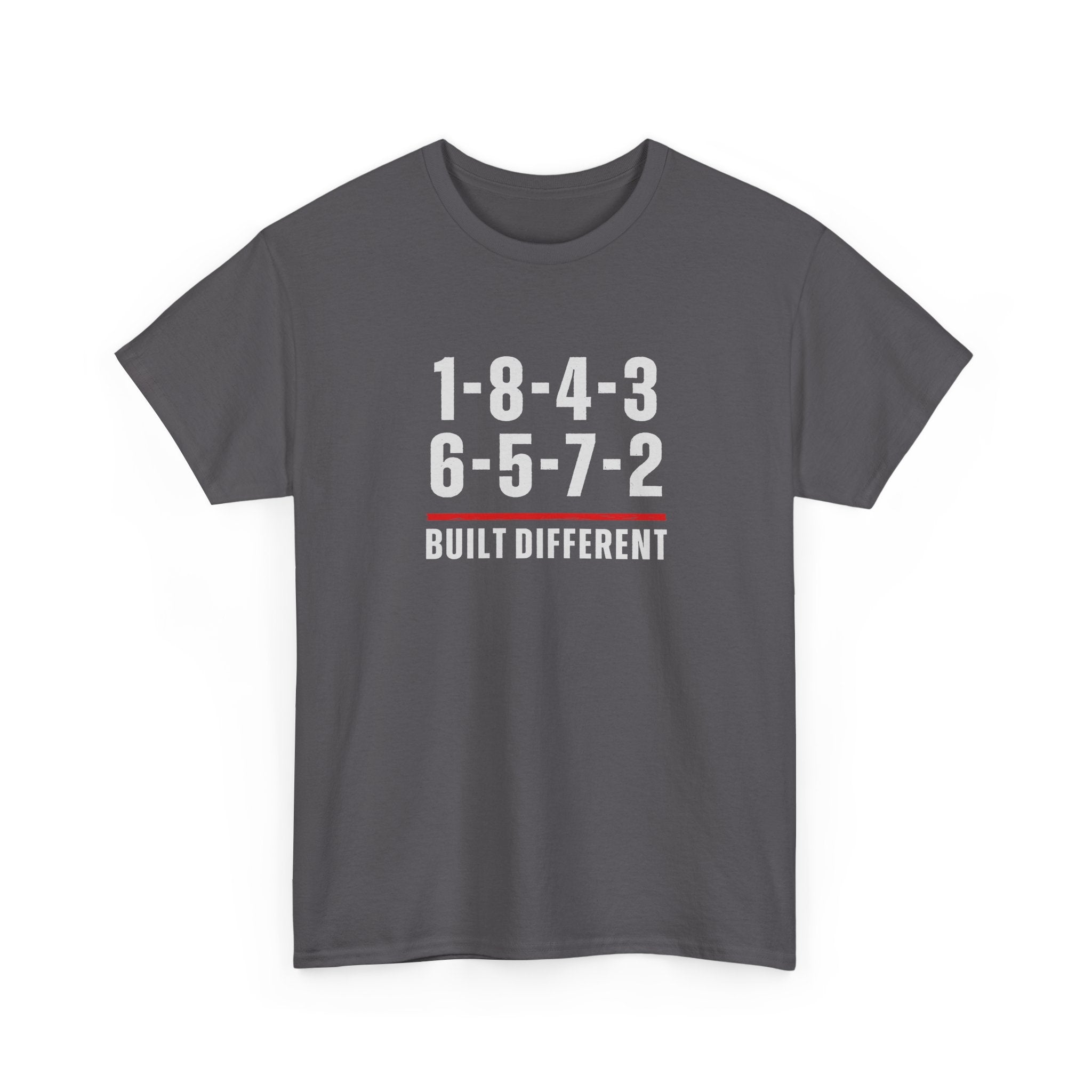 Built Different V8 Firing Order Graphic T-Shirt