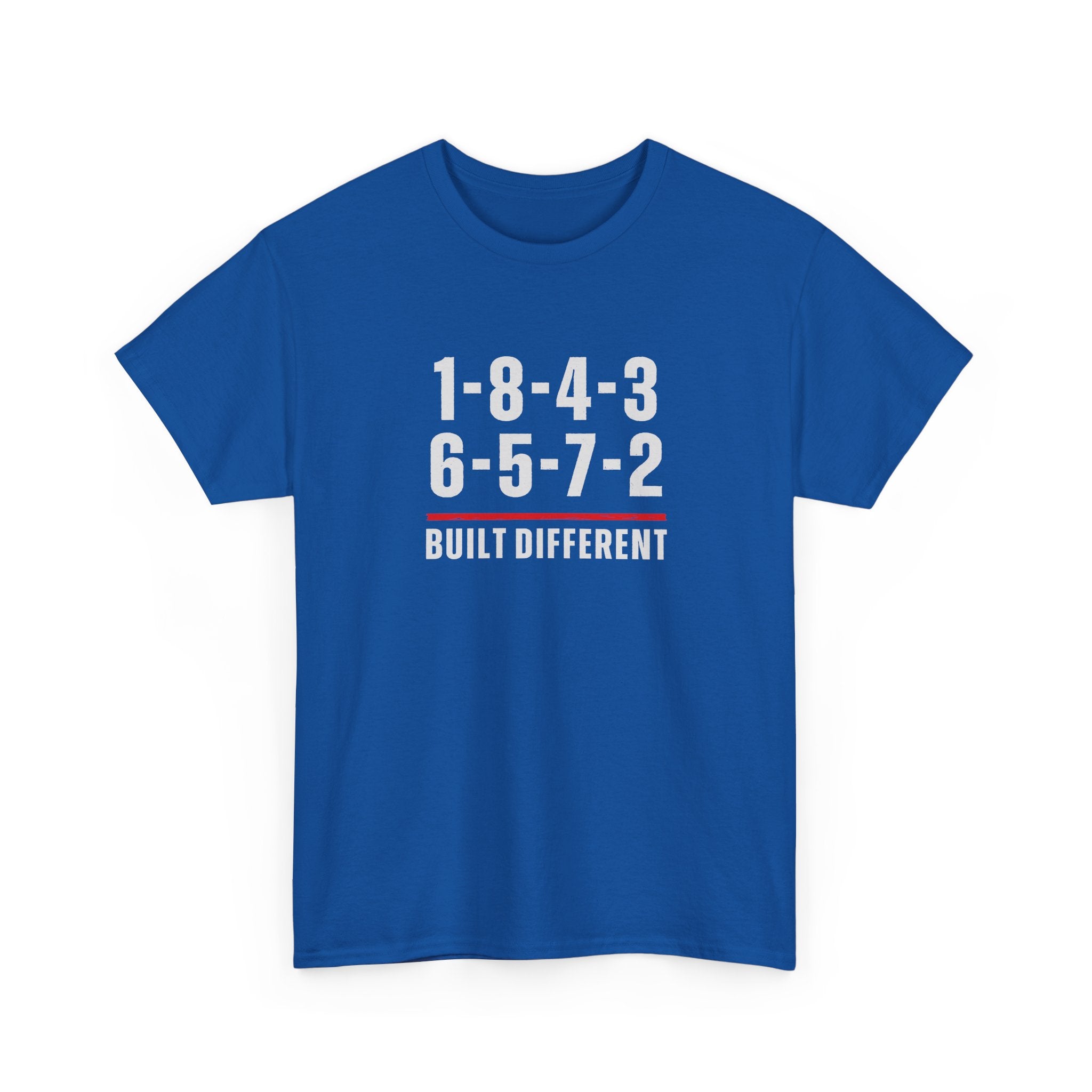 Built Different V8 Firing Order Graphic T-Shirt