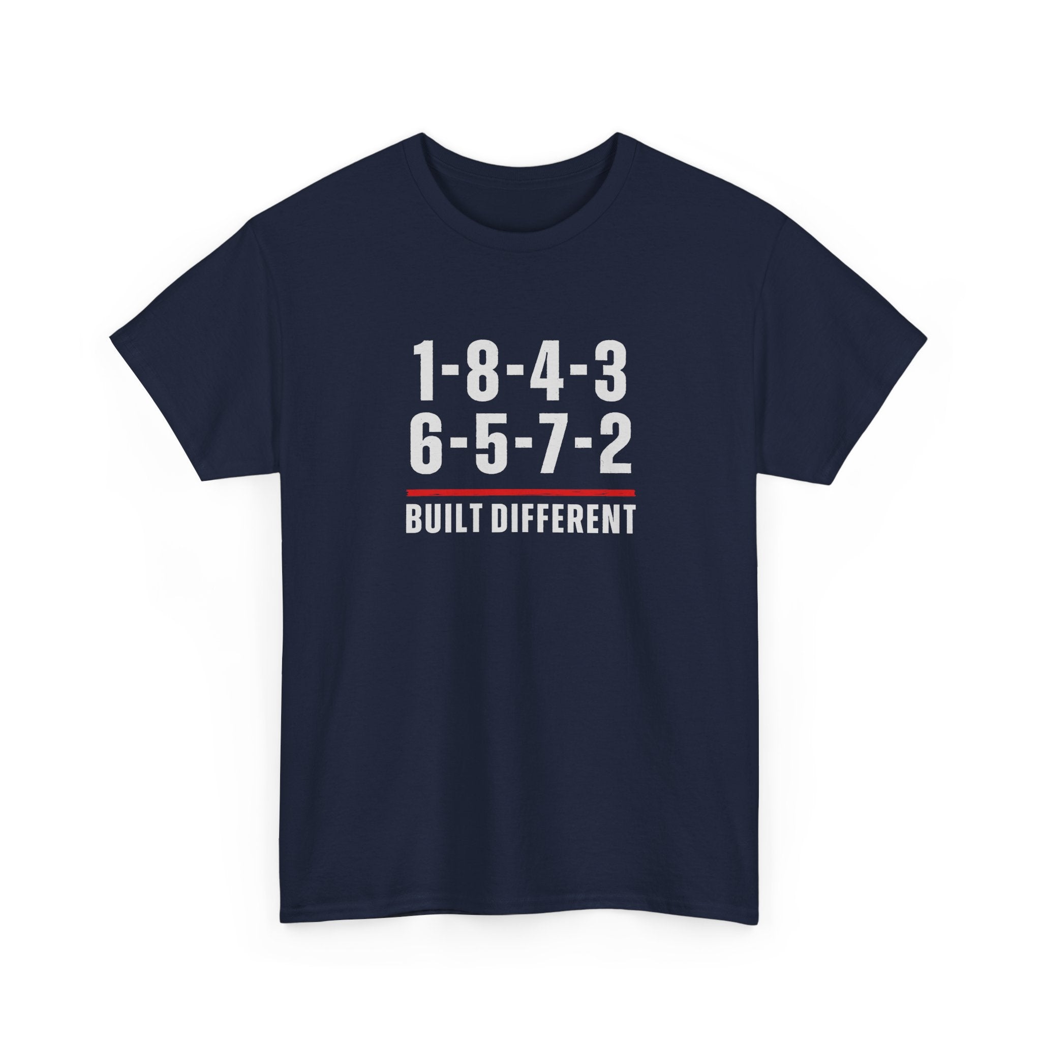 Built Different V8 Firing Order Graphic T-Shirt