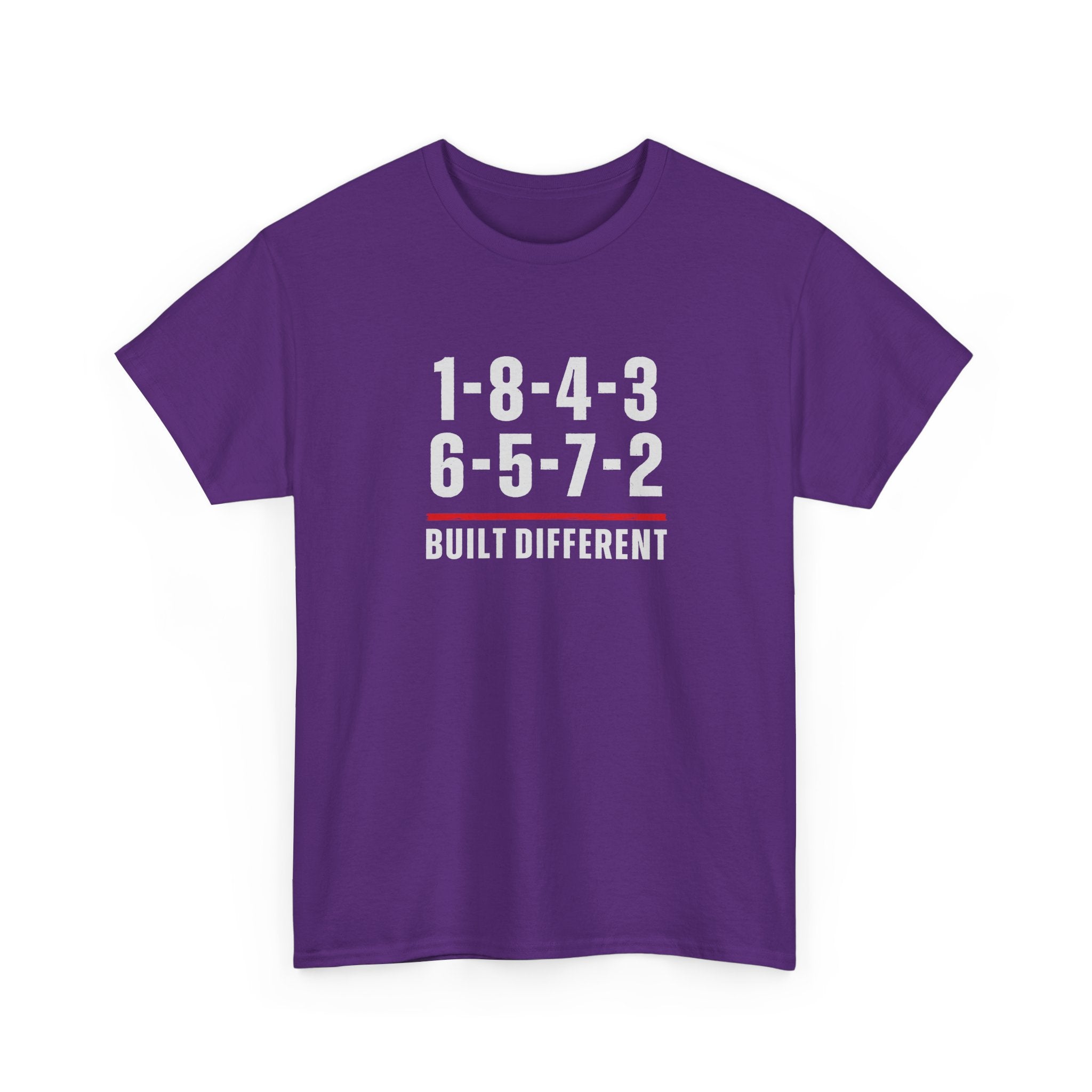Built Different V8 Firing Order Graphic T-Shirt