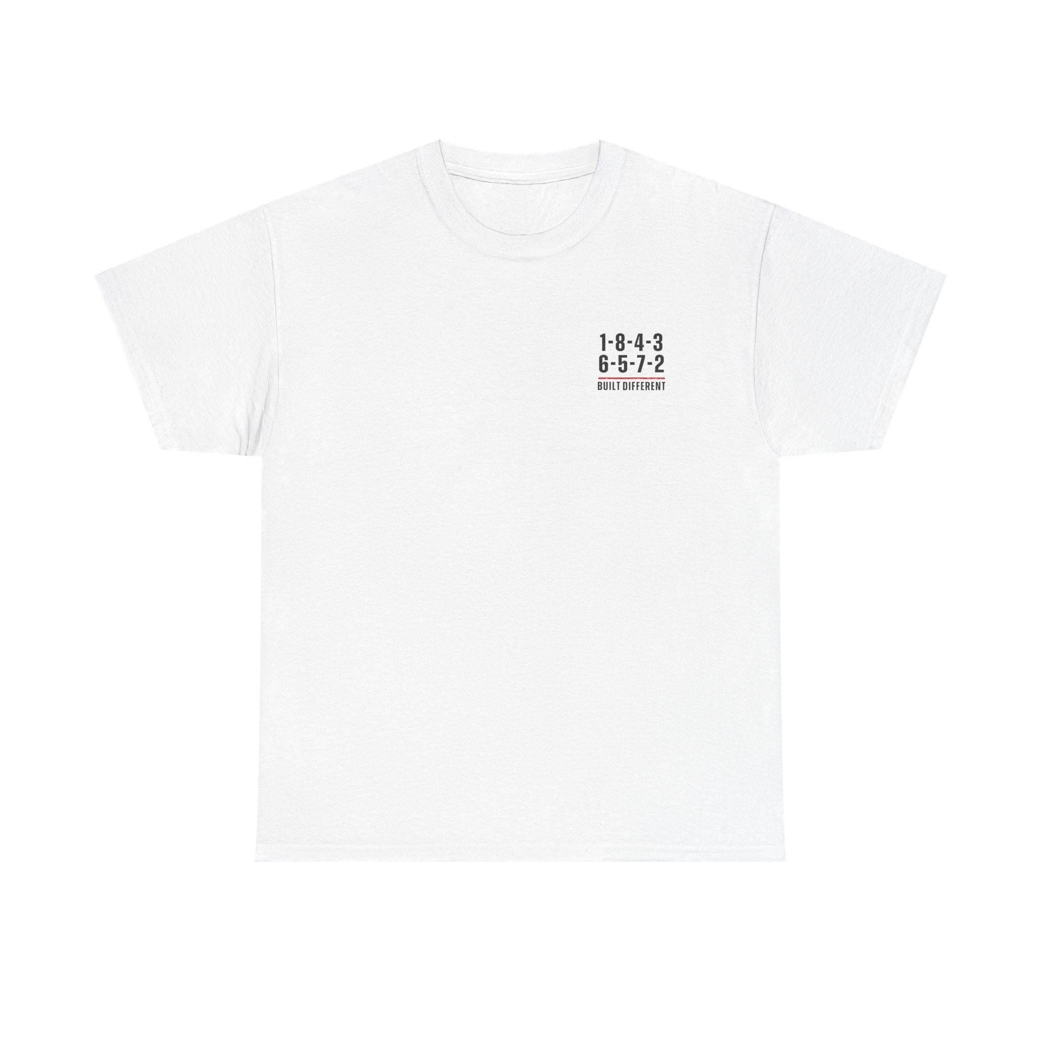Built Different V8 Firing Order T-Shirt | Muscle Car Tee