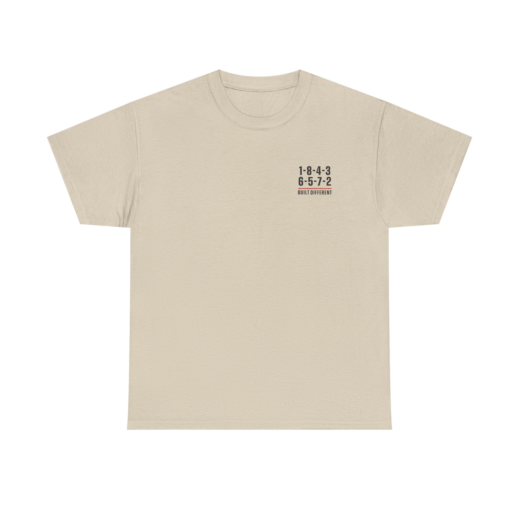 Built Different V8 Firing Order T-Shirt | Muscle Car Tee