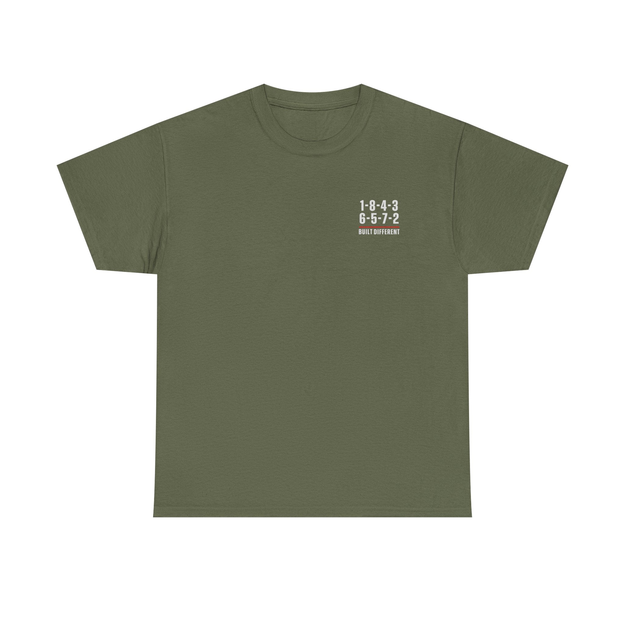 Built Different V8 Firing Order T-Shirt | Muscle Car Tee