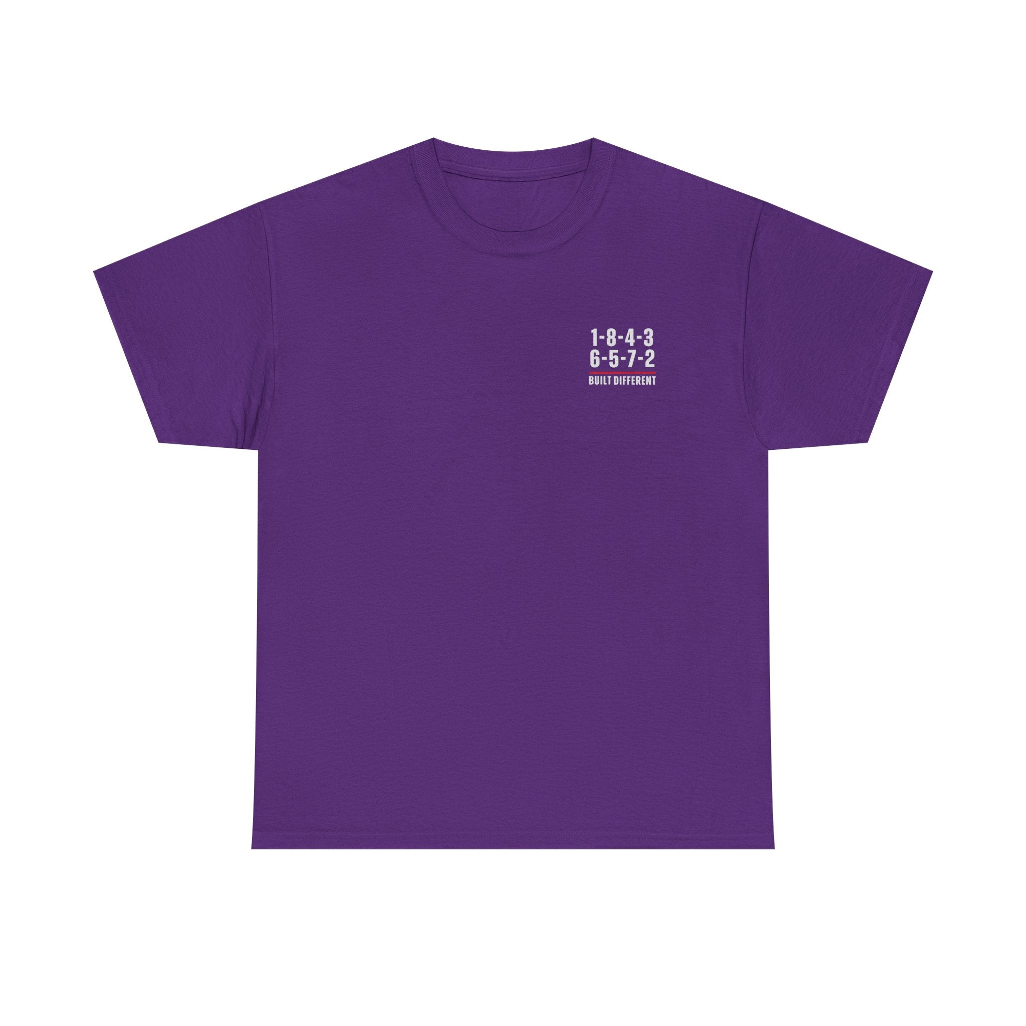 Built Different V8 Firing Order T-Shirt | Muscle Car Tee