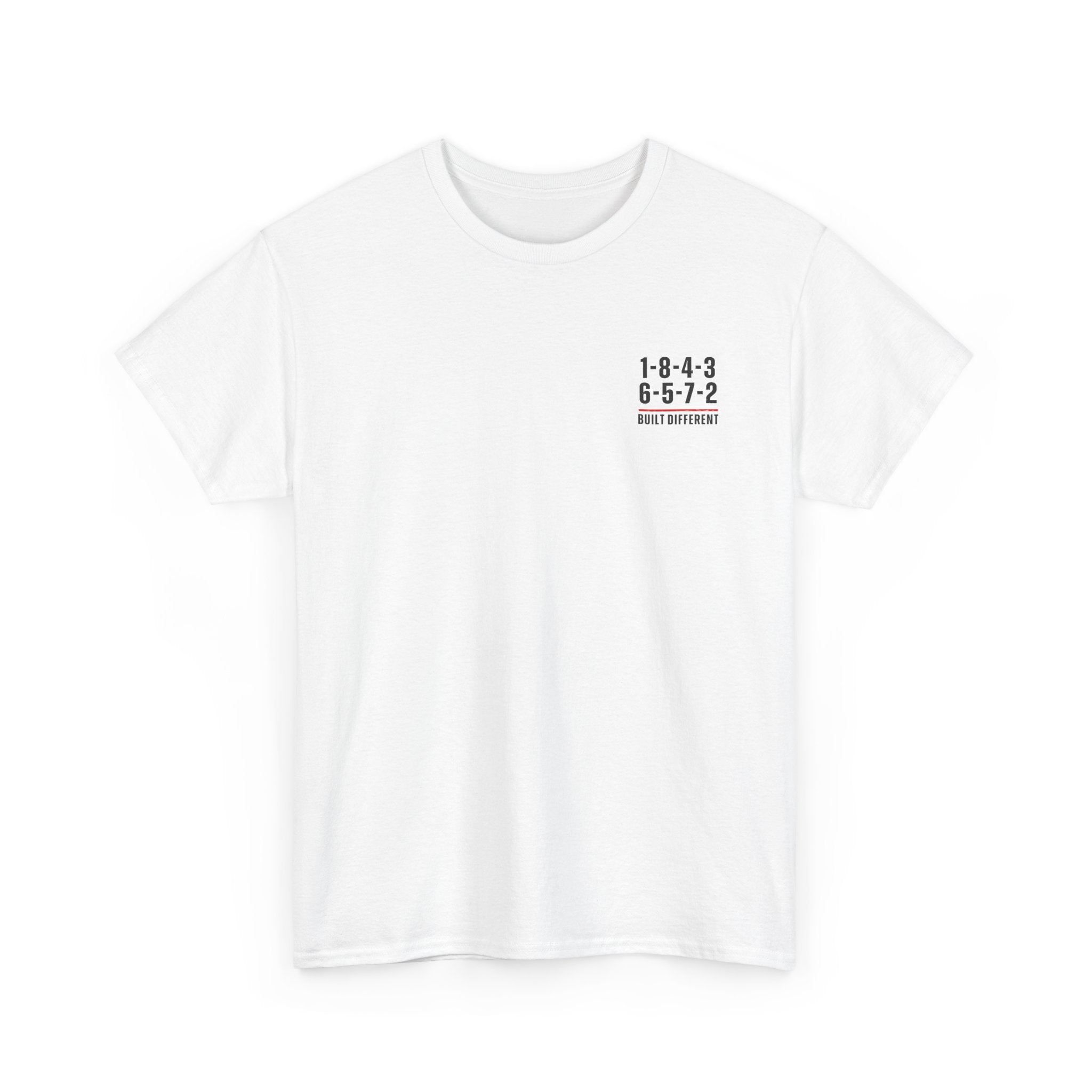 Built Different V8 Firing Order T-Shirt | Muscle Car Tee
